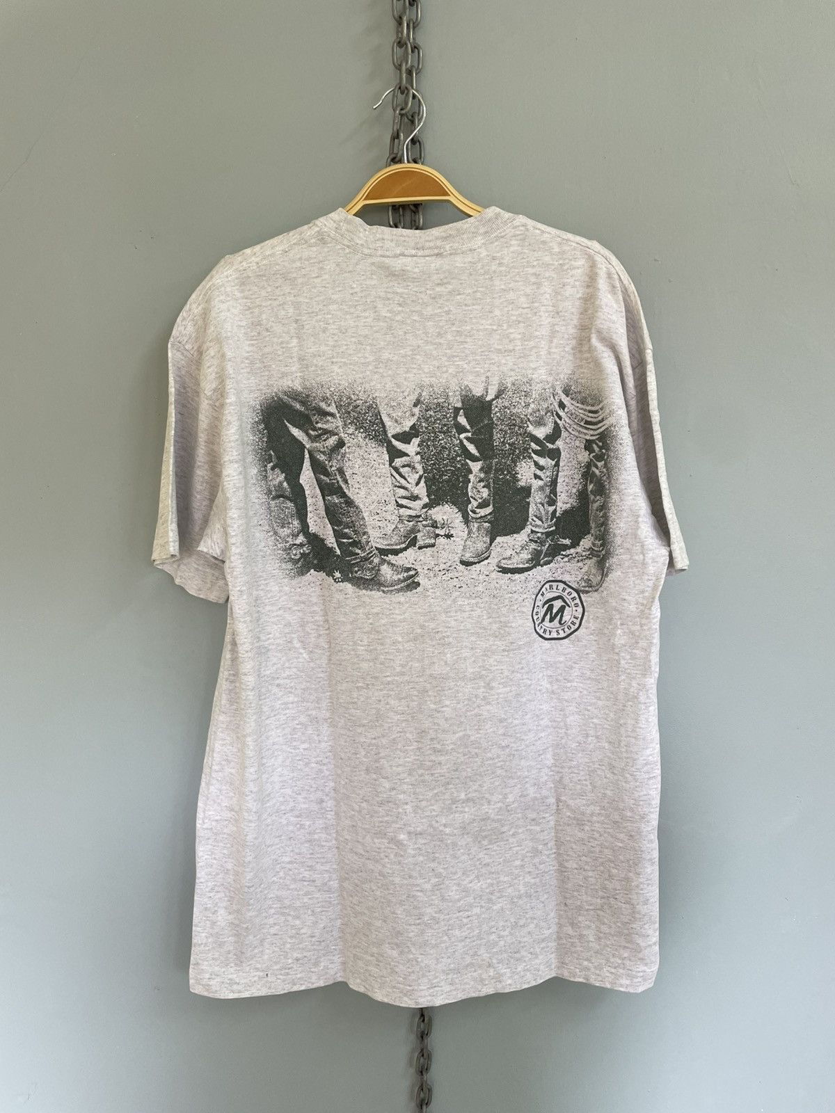 Vintage Vintage 90s Marlboro Country Store pocket tee Size US L / EU 52-54 / 3 - 1 Thumbnail