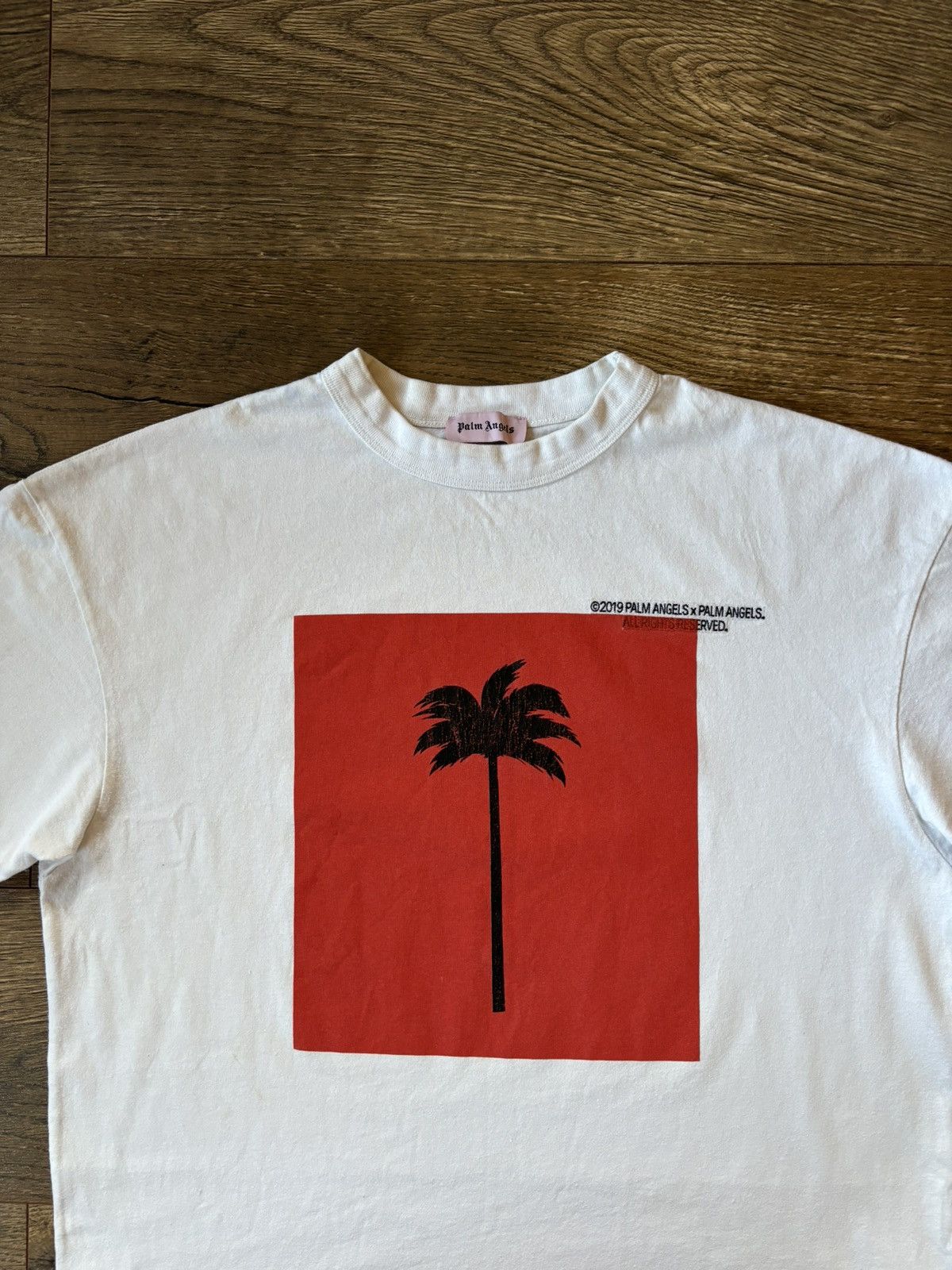 Palm Angels Palm Angels T-SHIRT printed Palm International sz M Size US M / EU 48-50 / 2 - 2 Thumbnail