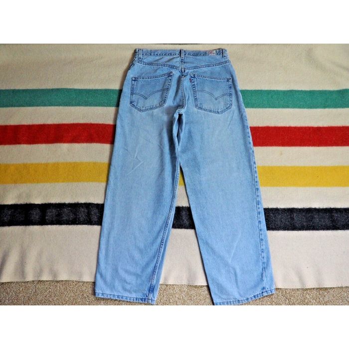 Levi's VTG 90s LEVIS 577 Dry Goods Wide Leg Faded 34x32 Baggy Skate ...