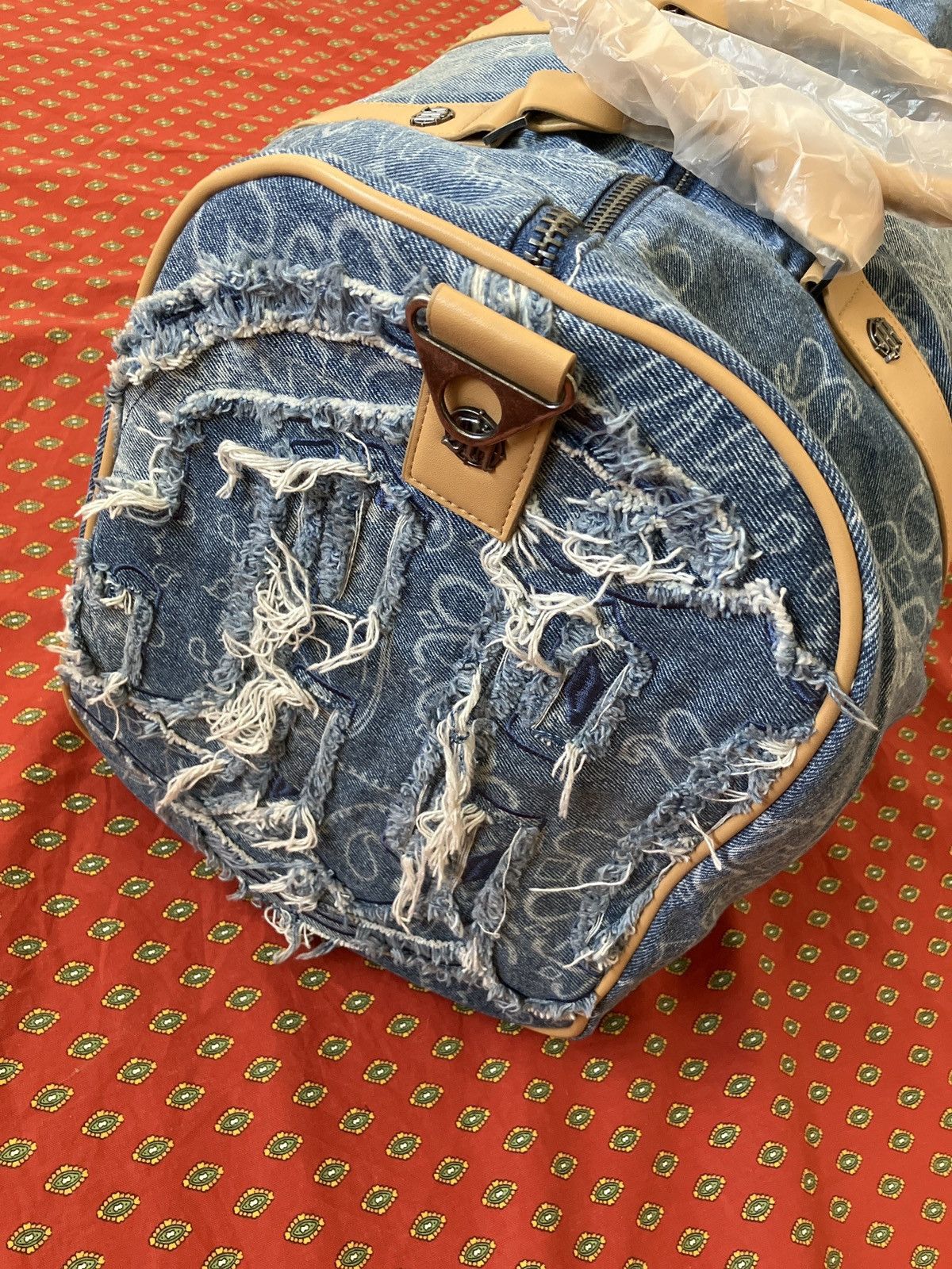 Menace Denim Paisley Duffle Bag Menace Los Angles Size ONE SIZE - 2 Thumbnail