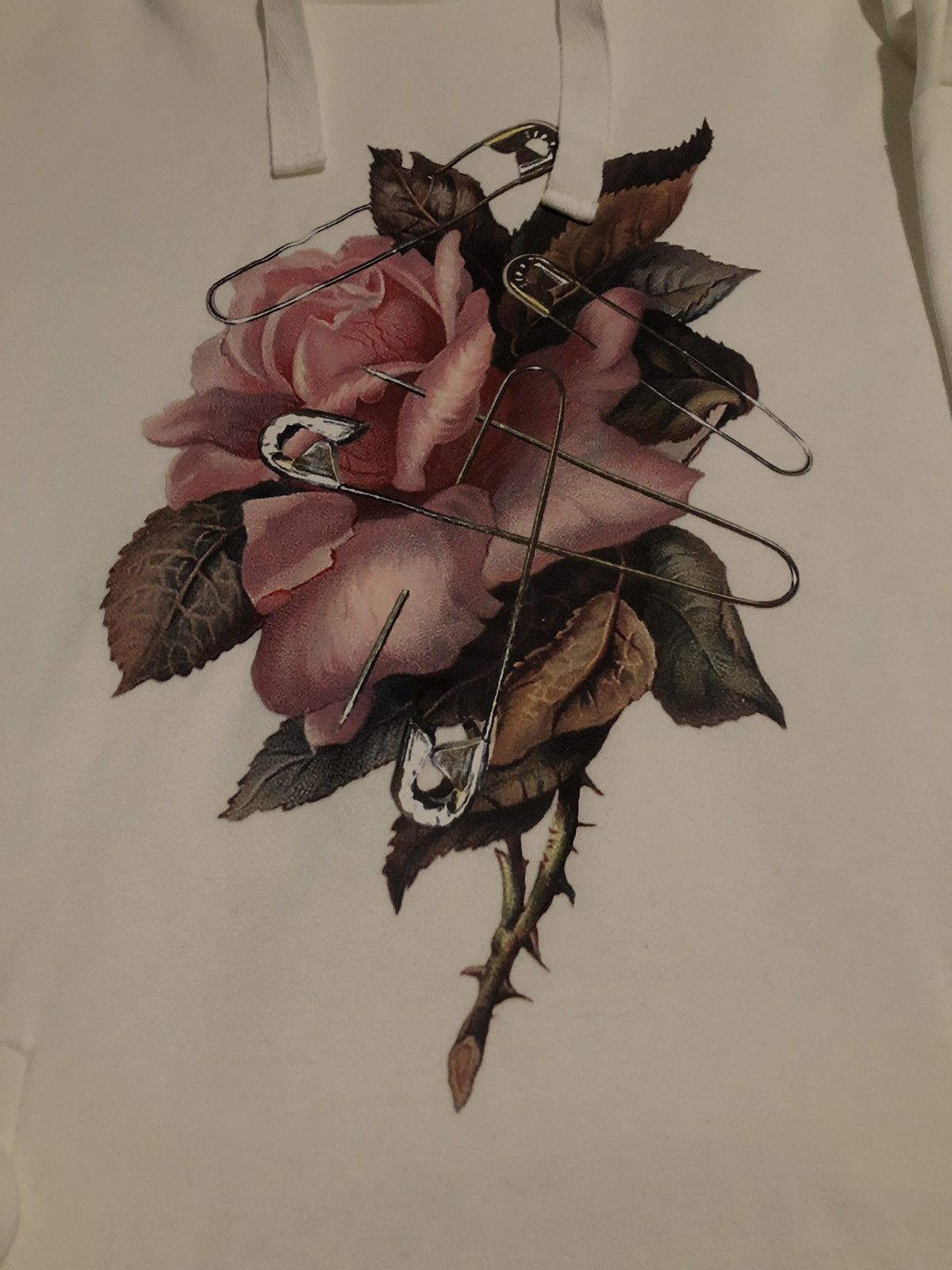 GU × Undercover Gu X Undercover "Roses" Hoodie Size US XL / EU 56 / 4 - 2 Thumbnail