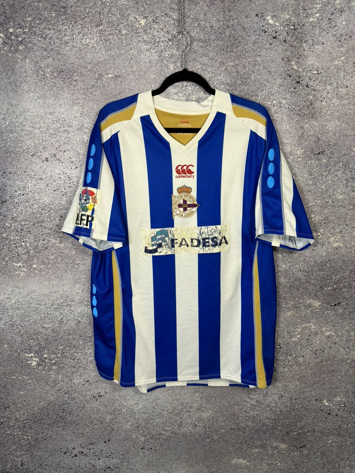 Canterbury of New Zealand × Vintage Deportivo de La Coruna 2007/08 Canterbury Soccer Jersey Size US XXL / EU 58 / 5 - 1 Thumbnail