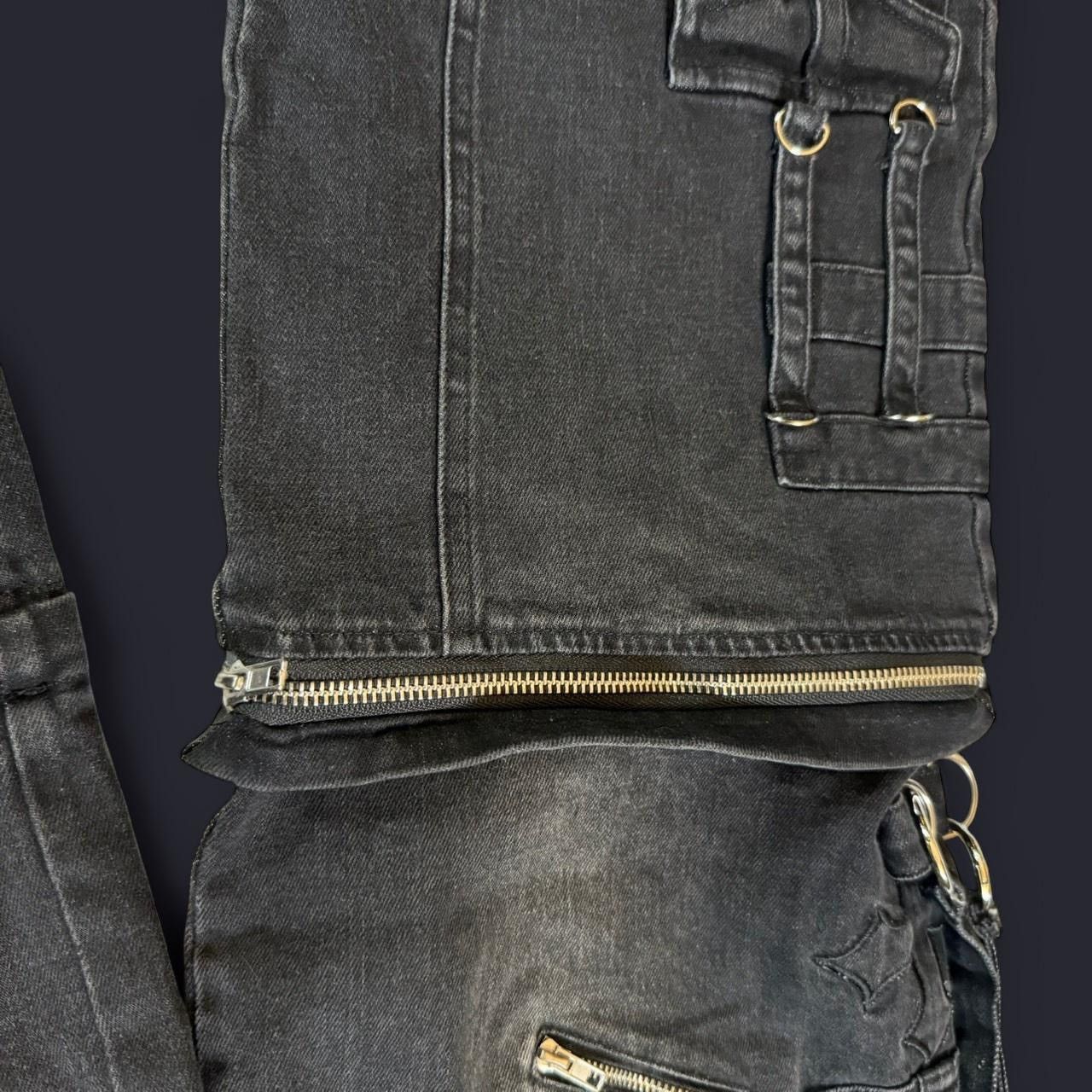 Other Vengance Studio's 001 Vanished Raver Jeans Size US 30 / EU 46 - 5 Thumbnail