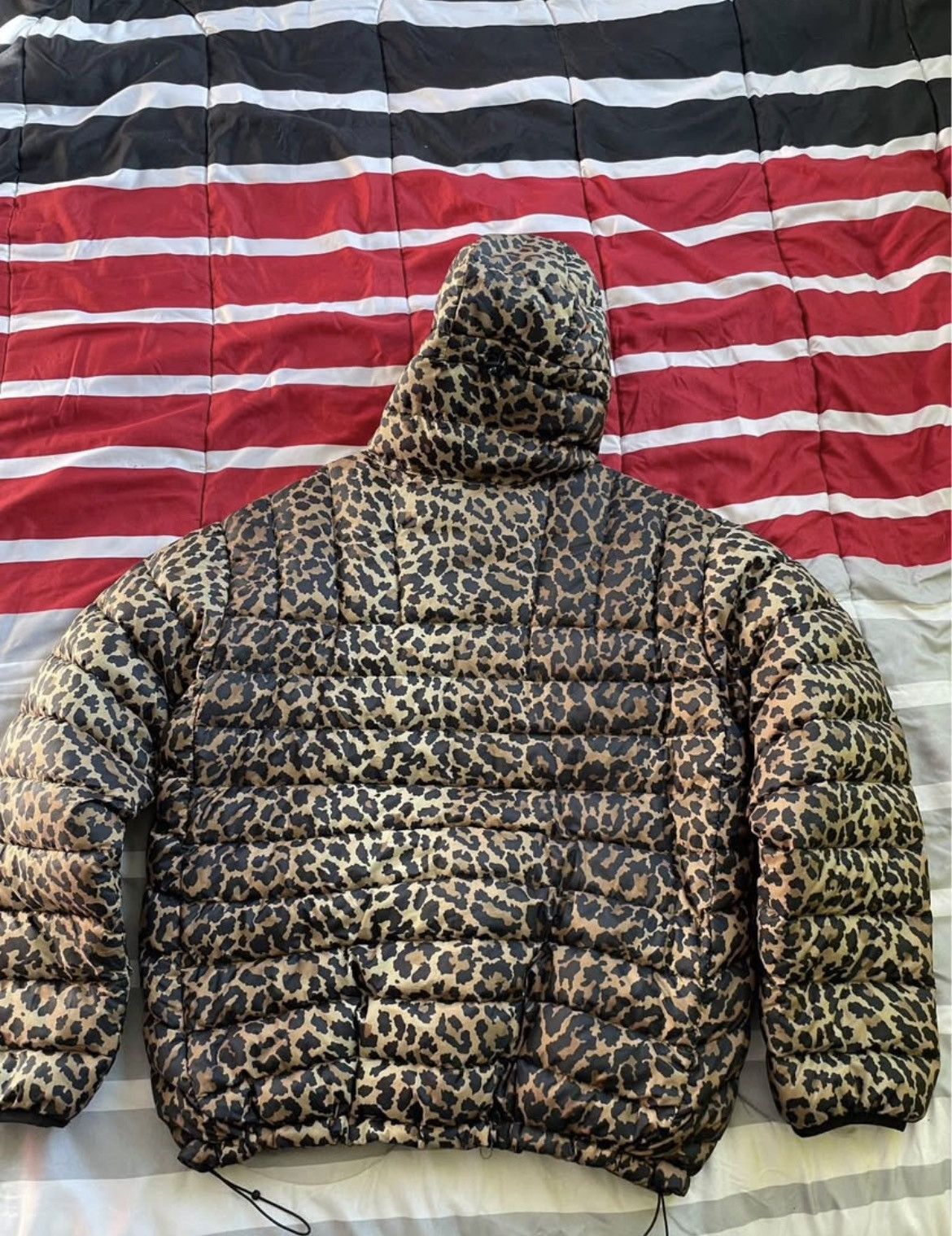Supreme Supreme Micro Down Half Zip Hood (FW21) - Leopard Print Size US S / EU 44-46 / 1 - 2 Thumbnail