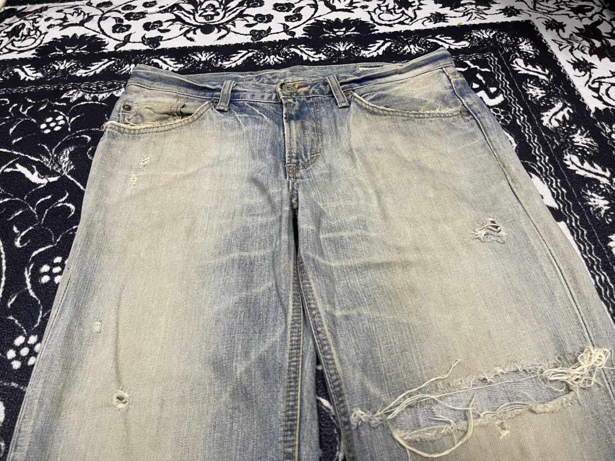 Edwin 90s OG EDWIN 512 RV DISTRESSED JEANS FLARE Size US 30 / EU 46 - 6 Thumbnail
