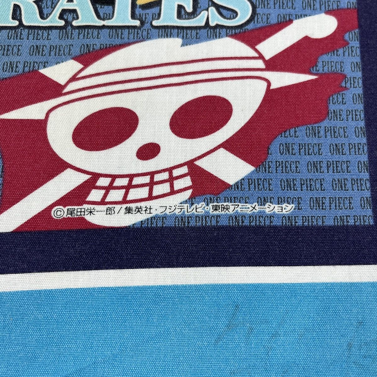 Anime × One Piece × Vintage One Piece Handkerchief / Bandana / Neckerchief B141 Size ONE SIZE - 3 Thumbnail