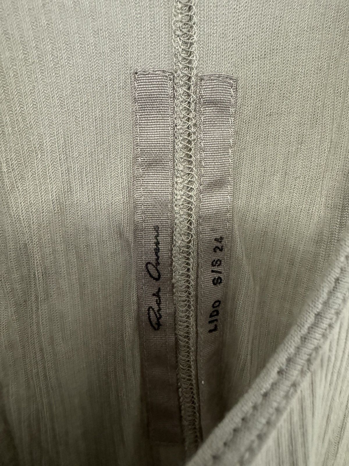 Rick Owens Rick Owens Pearl Tank Size US S / EU 44-46 / 1 - 3 Thumbnail