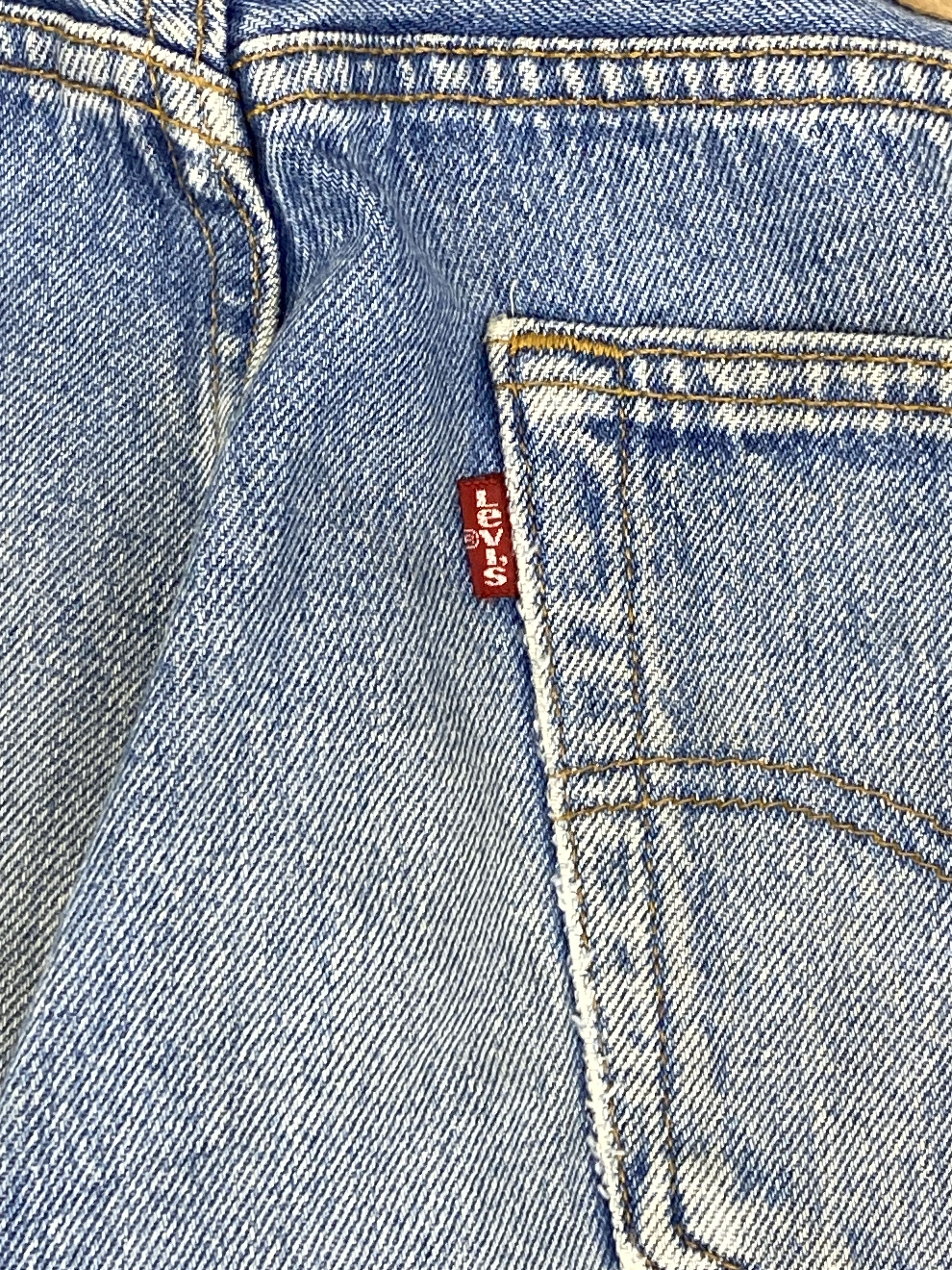 Levi's Vintage 90s Levi's 501 Distressed Faded Blue Jeans DP2849 Size US 32 / EU 48 - 12 Thumbnail