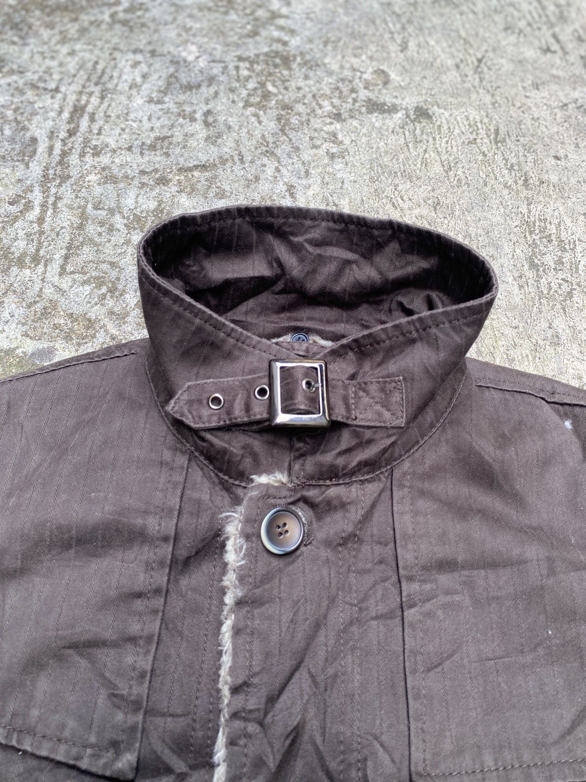 Hysteric Glamour × If Six Was Nine × Le Grande Bleu (L.G.B.) Japanese Urban Collection Fur Sherpa Bondage Jacket Size US M / EU 48-50 / 2 - 9 Thumbnail