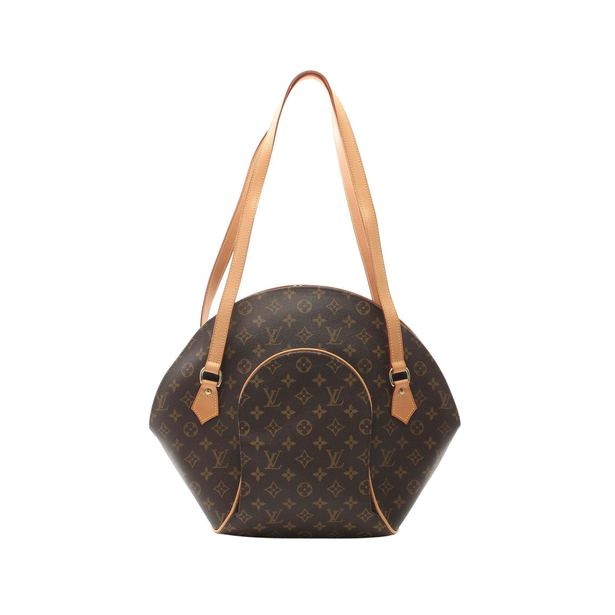 Louis Vuitton Louis Vuitton Ellipse Shopping Monogram Shoulder Bag Leather Brown Size ONE SIZE - 1 Thumbnail