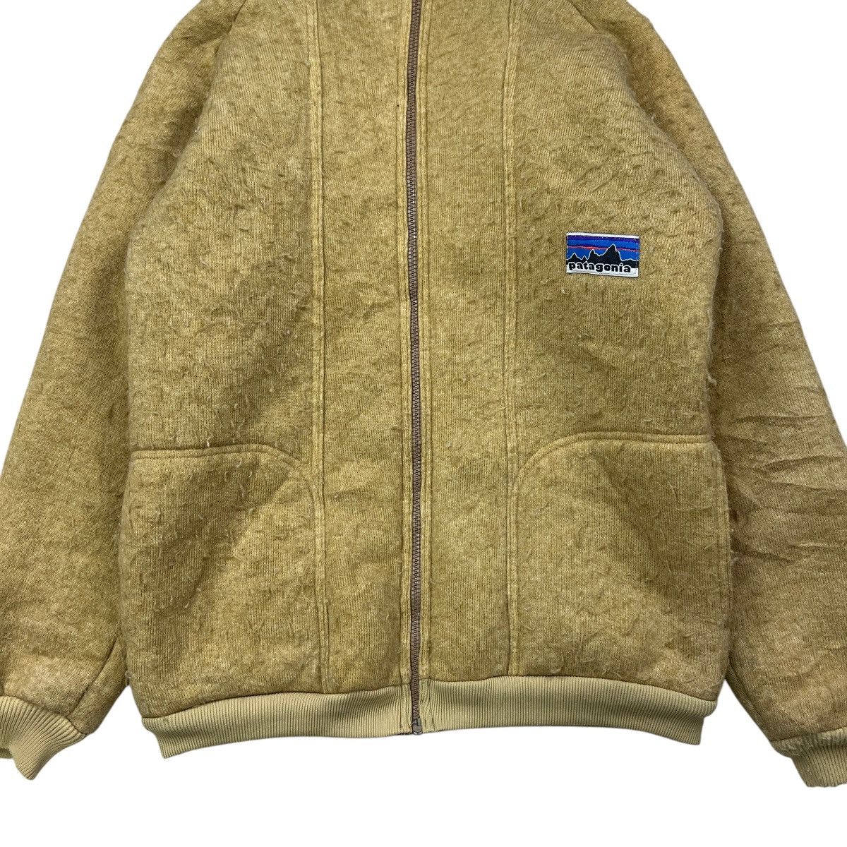Patagonia × Vintage 💥 SUPER RARE 70s VINTAGE PATAGONIA PILE JACKET CROWN ZIPPER Size US M / EU 48-50 / 2 - 6 Thumbnail