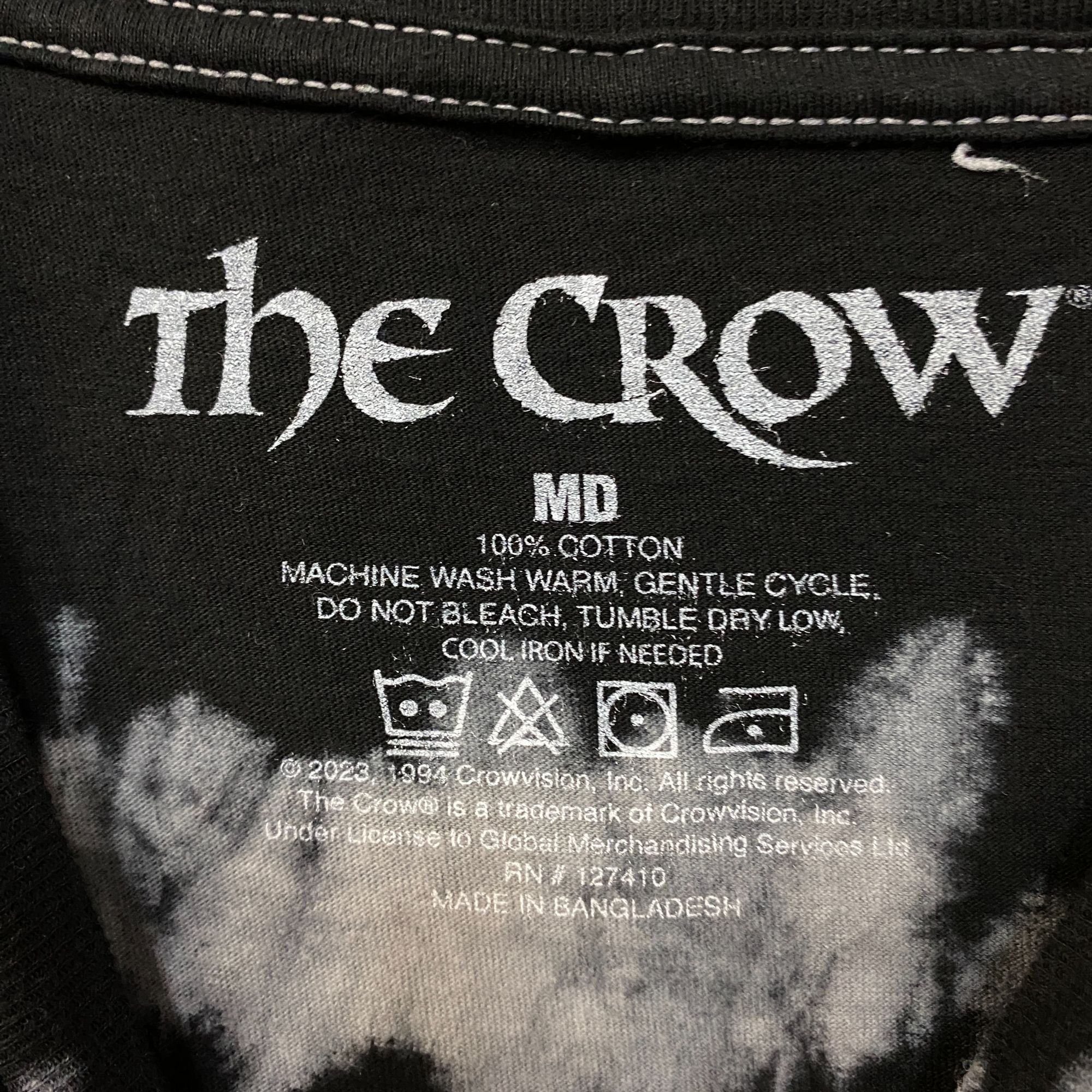 Other The Crow Winged Skull Face Tie-Dye T-Shirt Medium Size US M / EU 48-50 / 2 - 4 Thumbnail