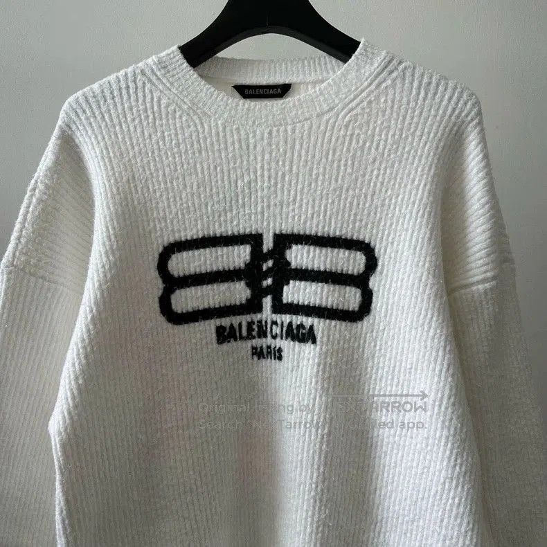 Balenciaga Balenciaga BB Logo Sweater Pullover. Size US S / EU 44-46 / 1 - 3 Thumbnail