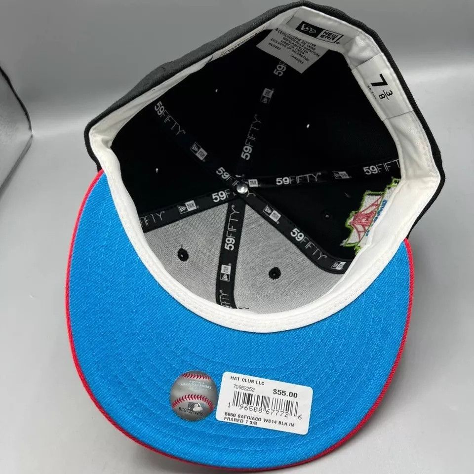 New Era San Francisco Giants Hat Men 7 3/8 59Fifty New Era Fitted Size ONE SIZE - 7 Thumbnail