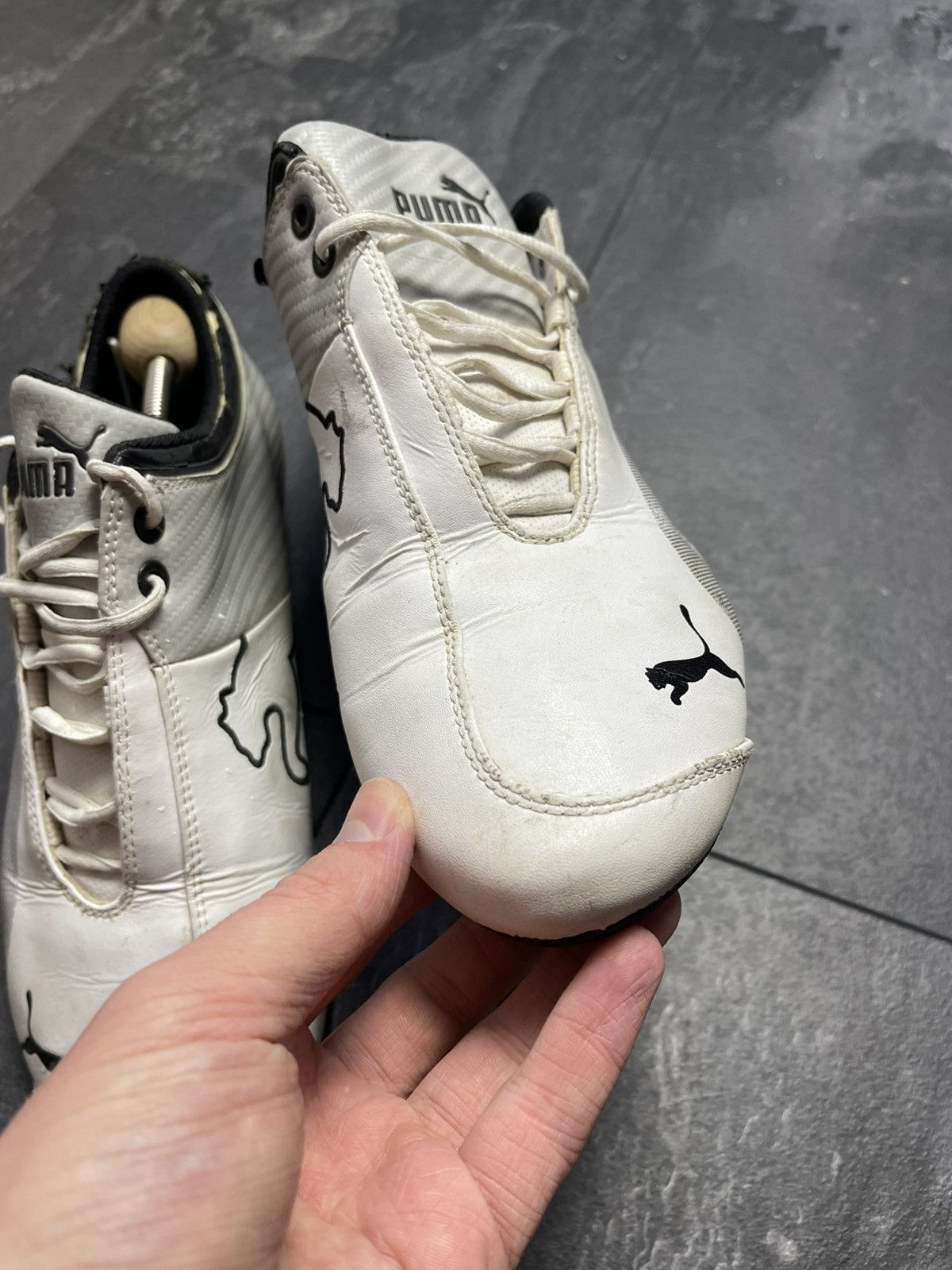 Streetwear Vintage Puma Speedcat Y2K Leather Sneakers Size US 10 / EU 43 - 7 Thumbnail