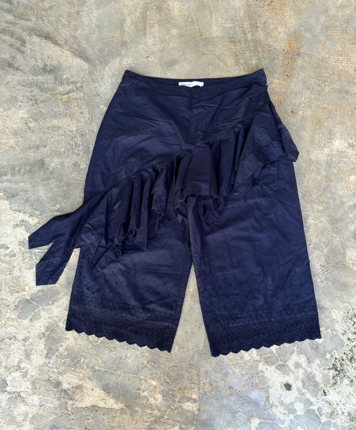 Sacai Sacai Luck Luxury Women's Pants Size 30" / US 8 / IT 44 - 1 Thumbnail