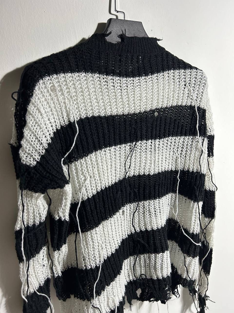 Seditionaries Destroyed Knit Sweater Grunge IfSixWasNine Balenciaga Style Size US M / EU 48-50 / 2 - 13 Thumbnail