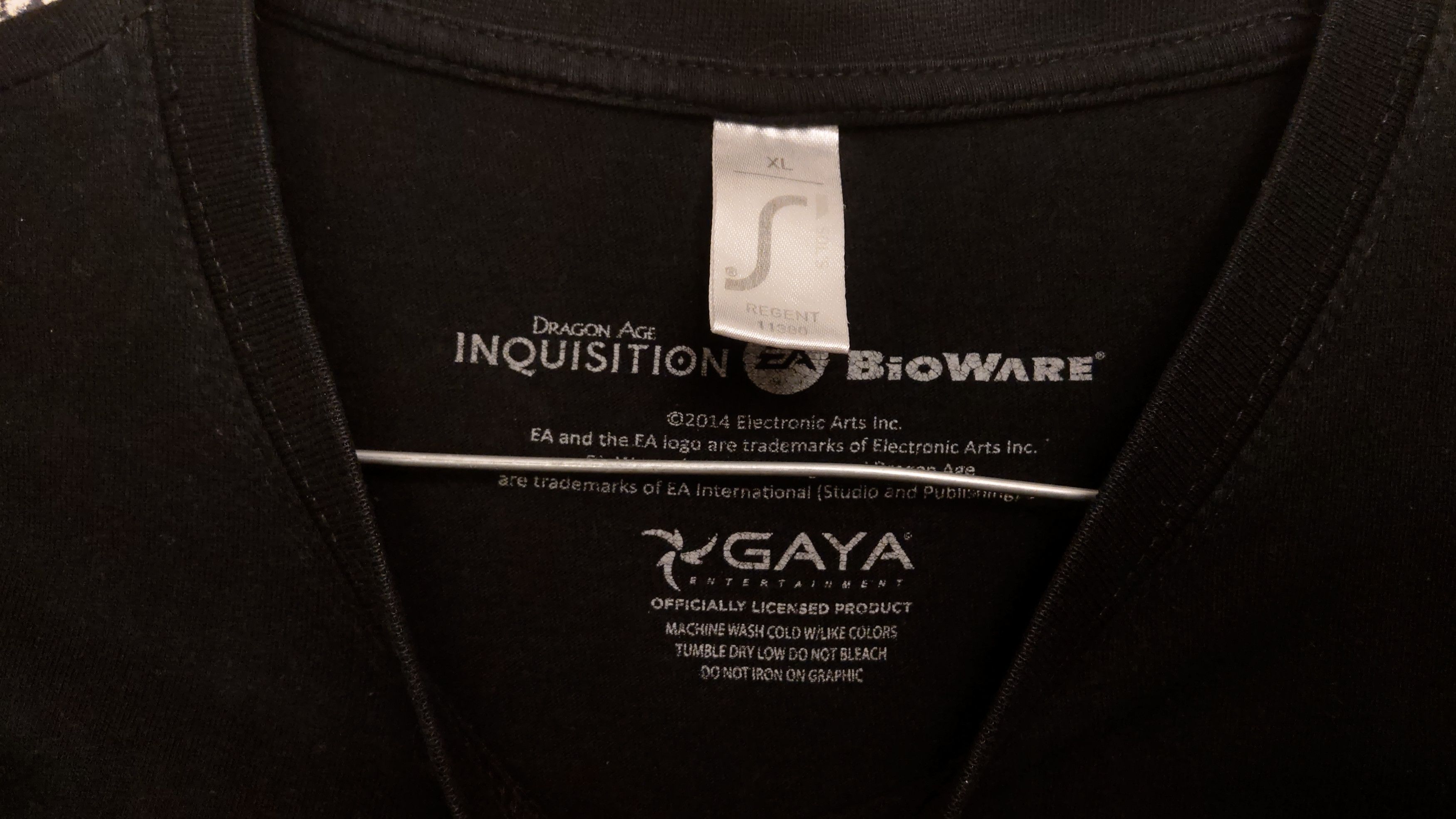 Japanese Brand × Playstation × Sony 2014 DRAGON AGE Inquisition Release Shirt Tee Lotr Crysis Size US XL / EU 56 / 4 - 4 Thumbnail