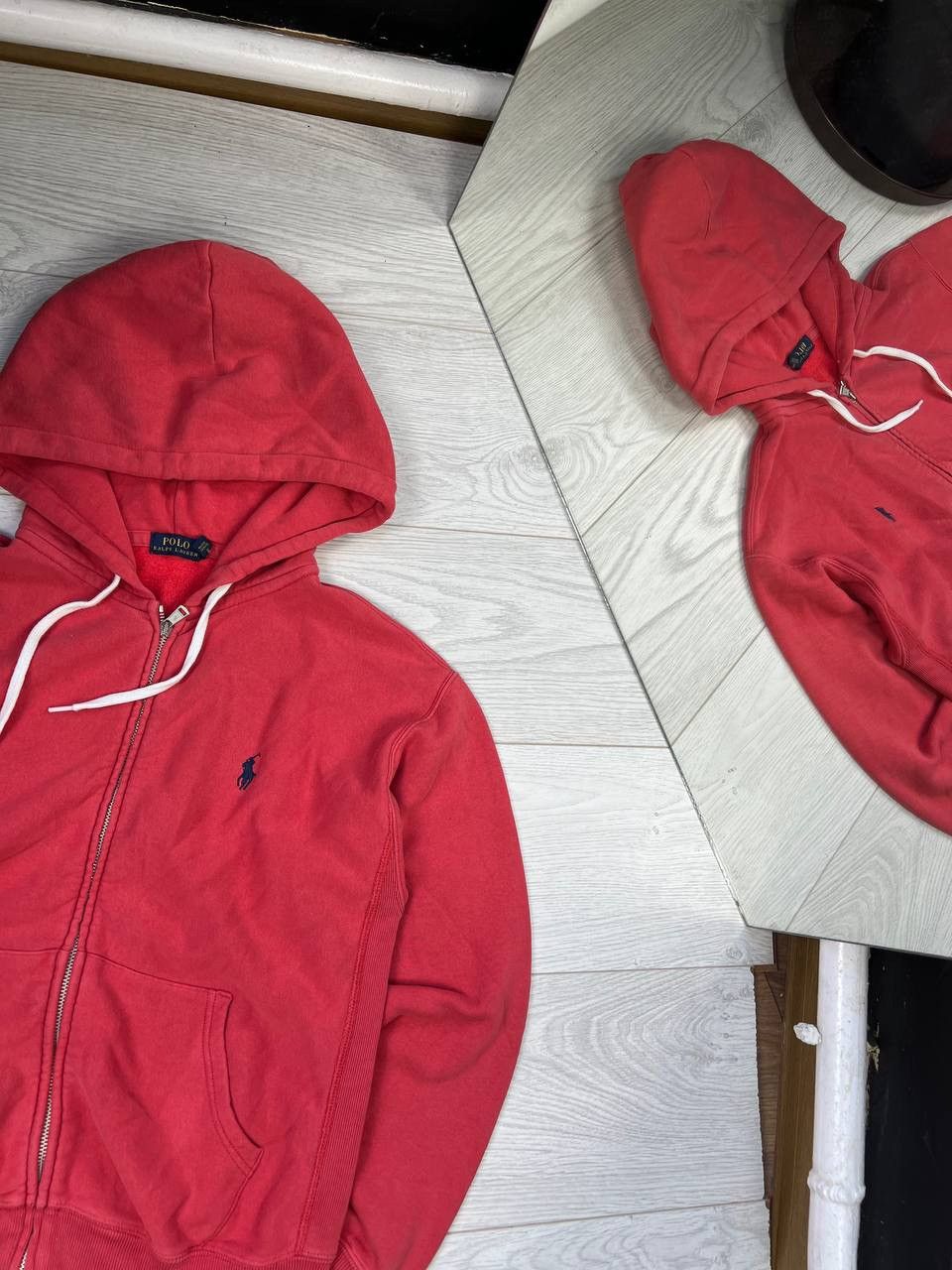 Polo Ralph Lauren × Vintage Vintage Polo Ralph Lauren Zip UP Hoodie Y2K Size US M / EU 48-50 / 2 - 2 Thumbnail