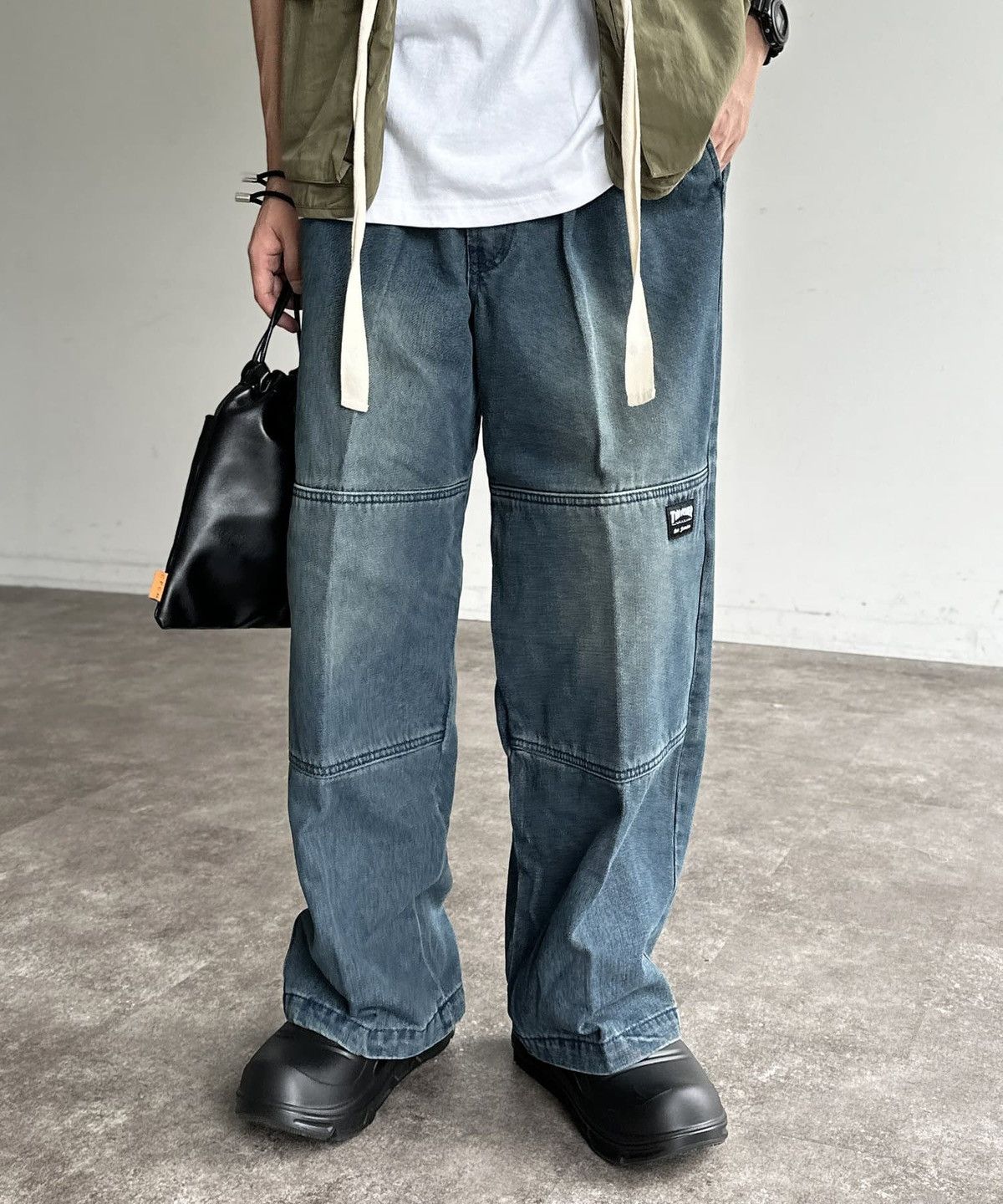 Thrasher Thrasher Double Knee Baggy Jeans (197) Size US 32 / EU 48 - 1 Thumbnail