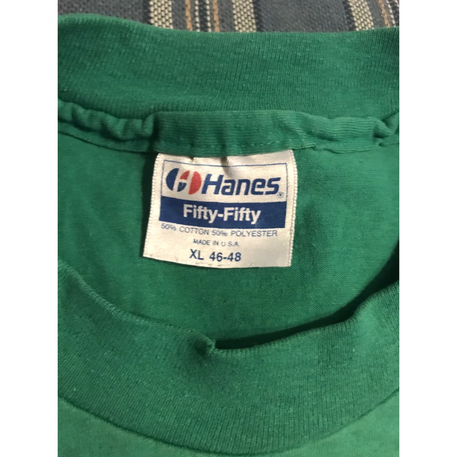 Simons VINTAGE shirt Nutquakers Kim Simmons for Carousel Creations 1990 1990s Graphic Print Men XL Green Crew Neck Cotton Polyester T-Shirt Size US XL / EU 56 / 4 - 4 Thumbnail