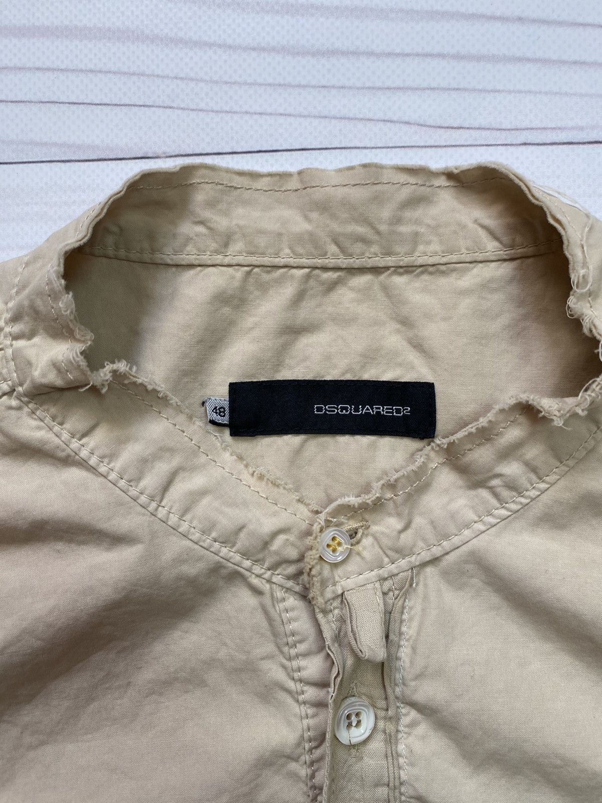 Dsquared2 Vintage 00’s Dsquared2 Bib Front button up shirt Size US M / EU 48-50 / 2 - 3 Thumbnail