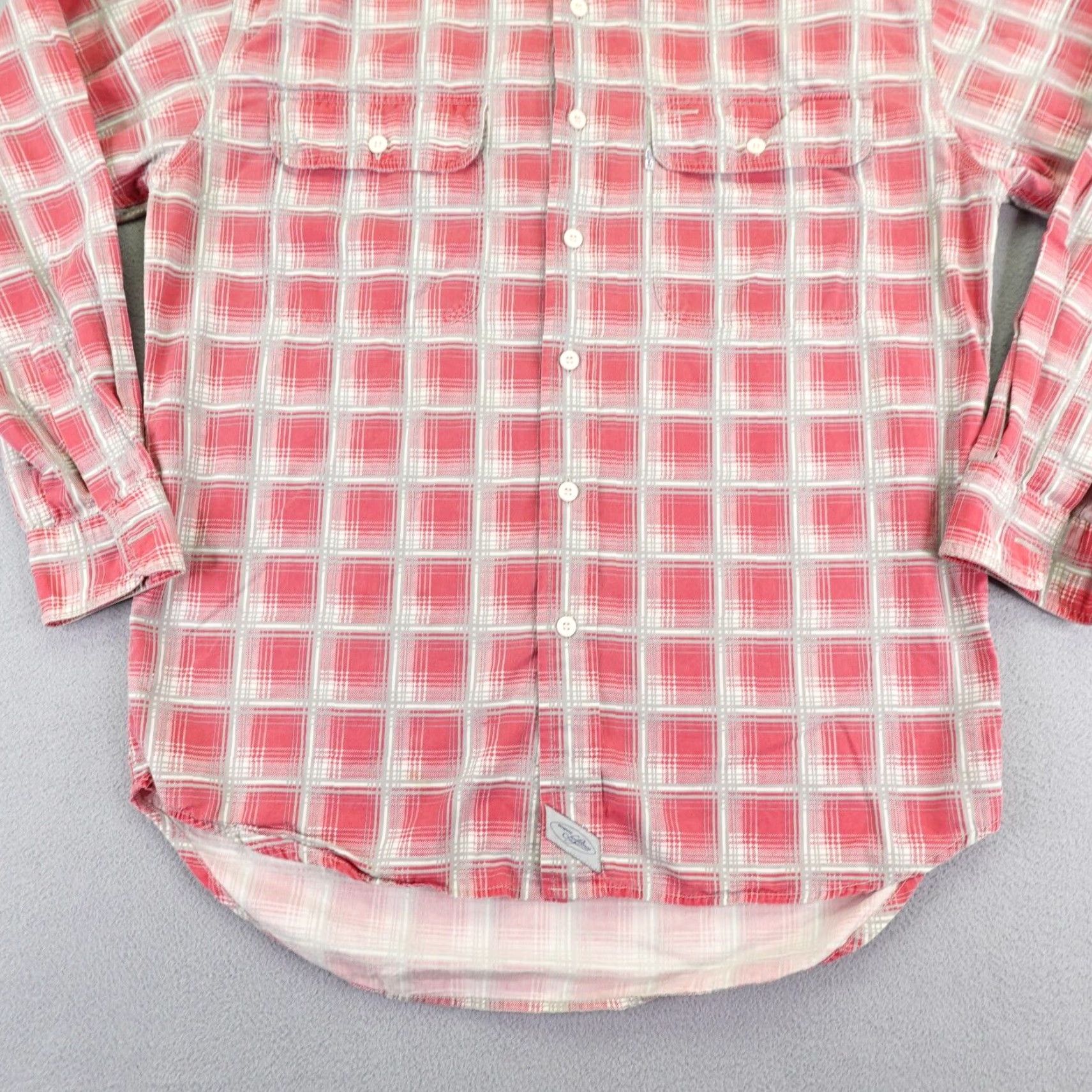 Levi's VINTAGE Levi's Shirt Men Medium Plaid Button-Up 90s Classic Cotton Twill Red Size US M / EU 48-50 / 2 - 4 Thumbnail