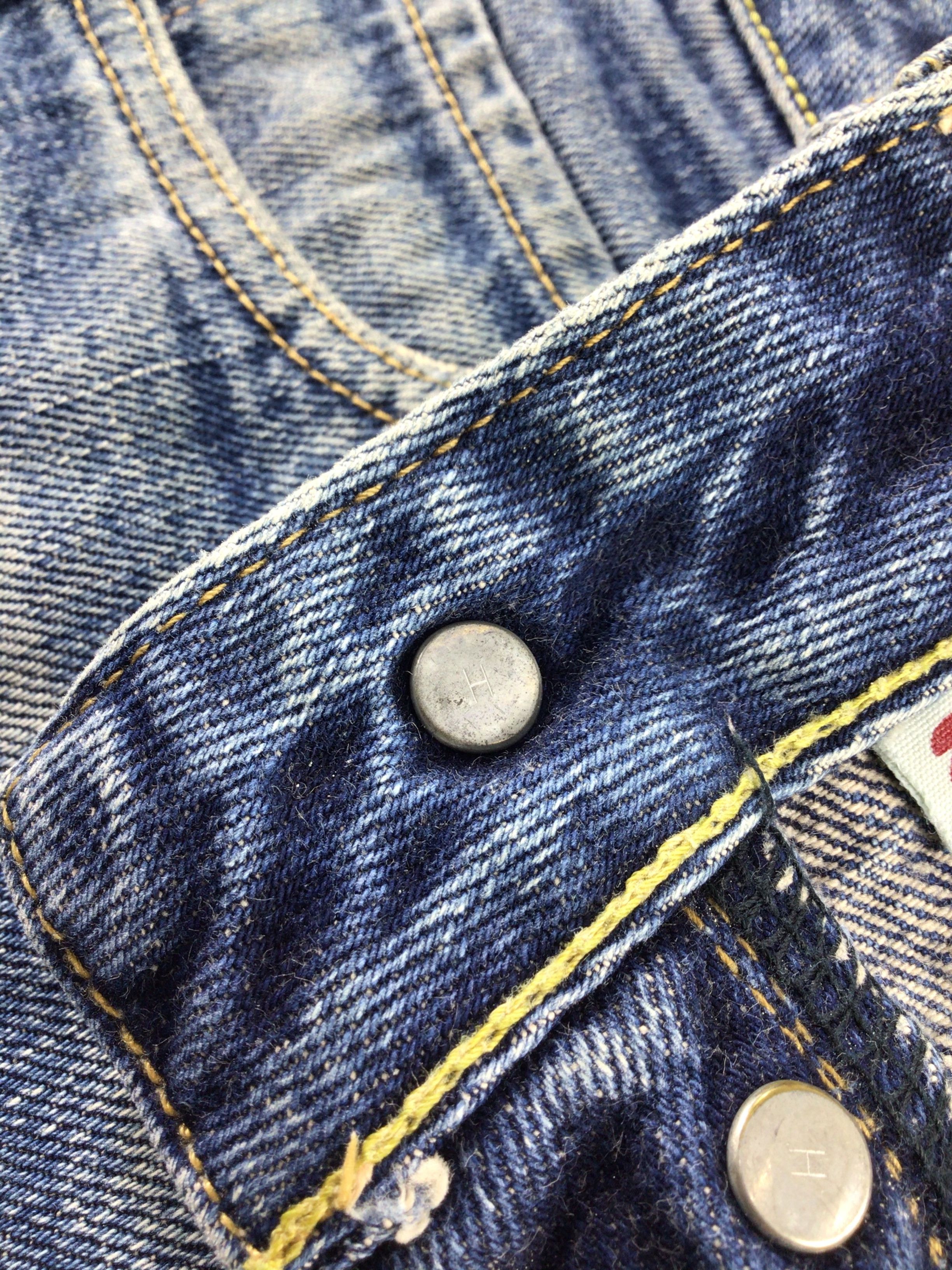 Vintage Vintage H.R Market Selvedge Jeans-J709 Size US 30 / EU 46 - 9 Thumbnail