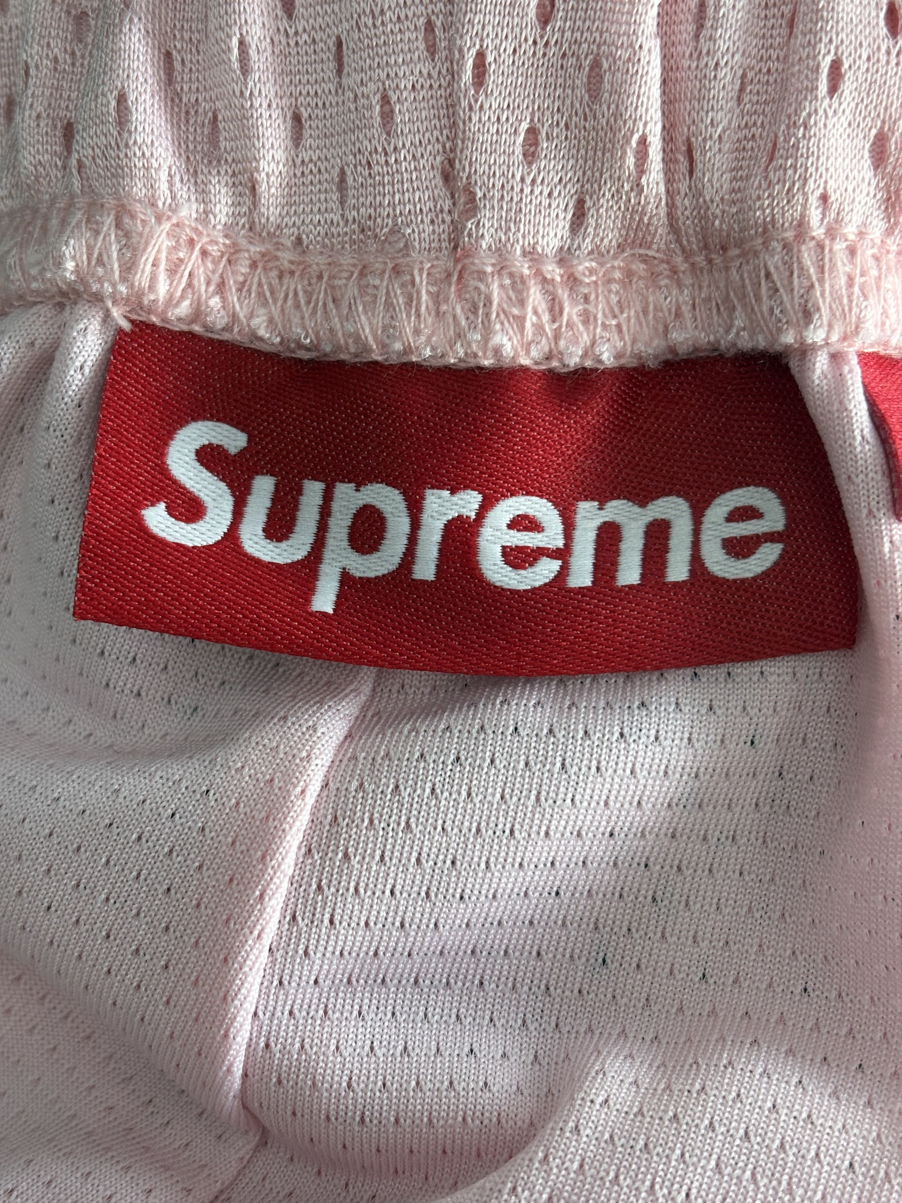 Supreme Supreme "Small Box" Baggy Shorts (Pink) Size US 32 / EU 48 - 3 Thumbnail
