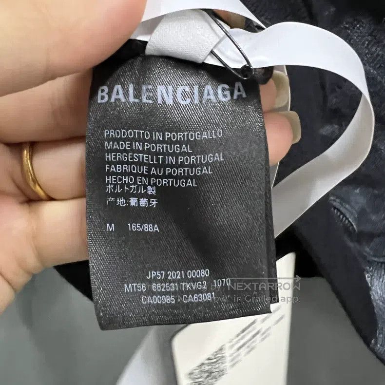 Balenciaga Balenciaga Tech-look Printed Fleece Hoodie M Size Size US M / EU 48-50 / 2 - 3 Thumbnail