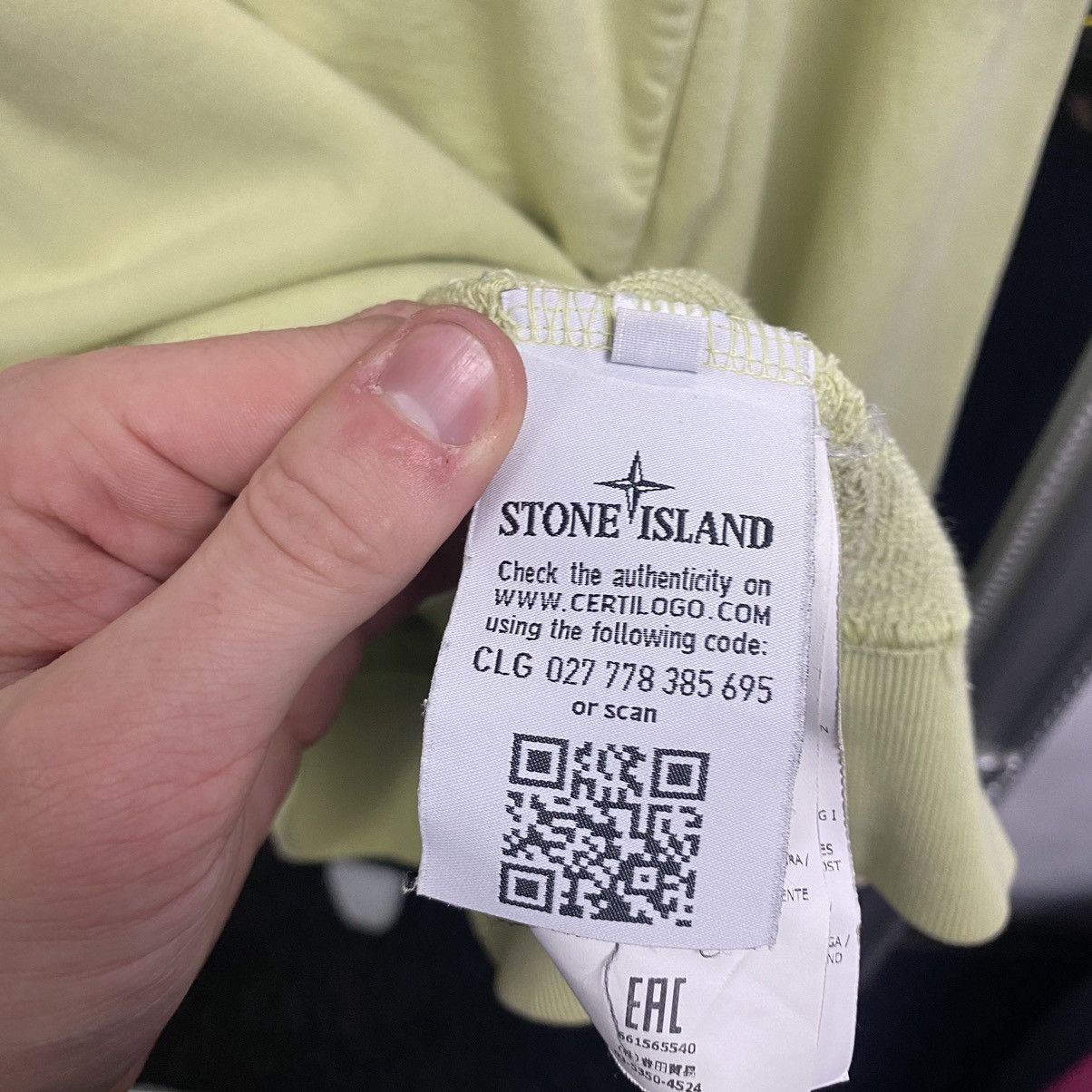 Stone Island Vintage Stone Island Sweatshirt Size US L / EU 52-54 / 3 - 9 Thumbnail