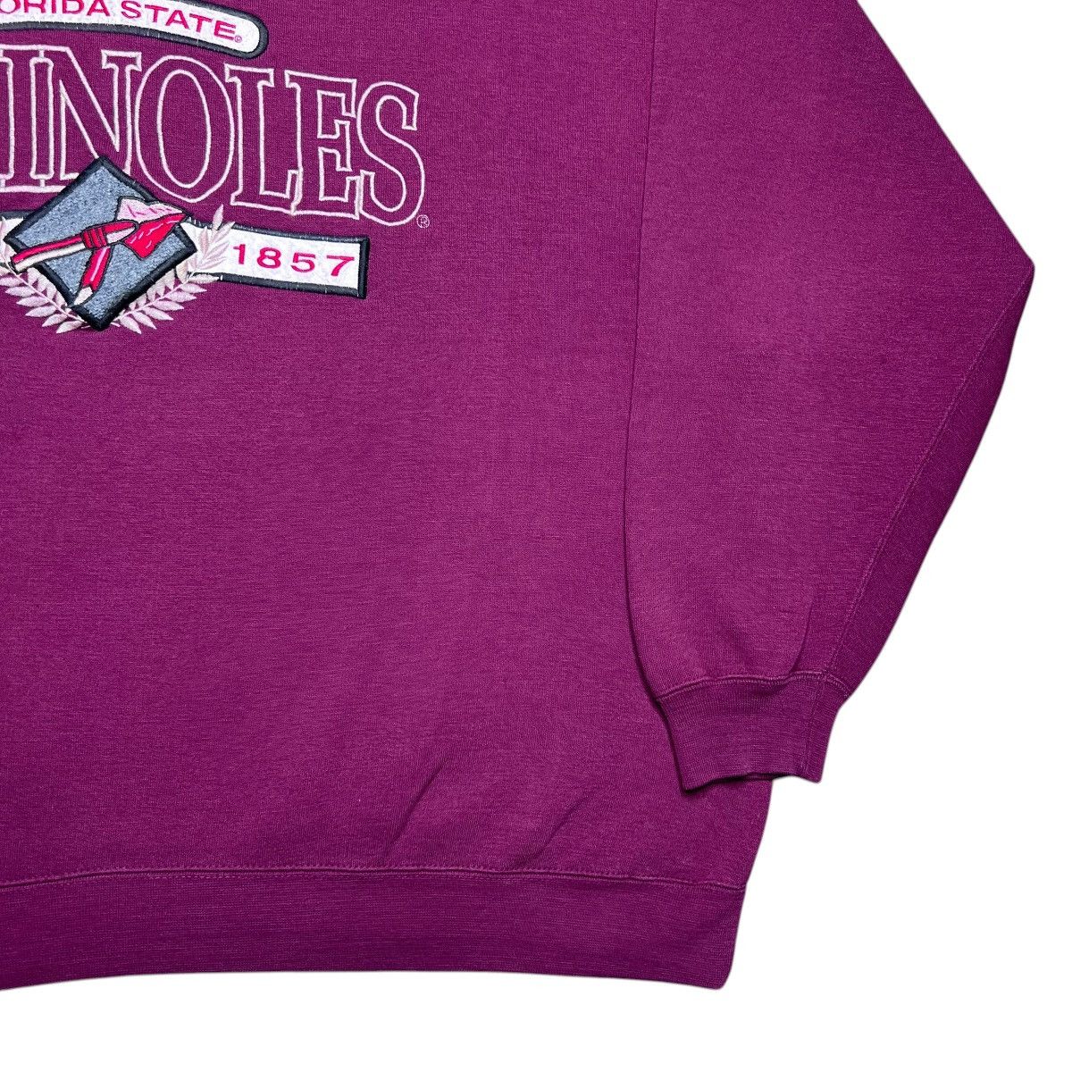 NCAA Florida State Seminoles Embroidered Galt Sand Sweatshirt Size US XL / EU 56 / 4 - 15 Thumbnail