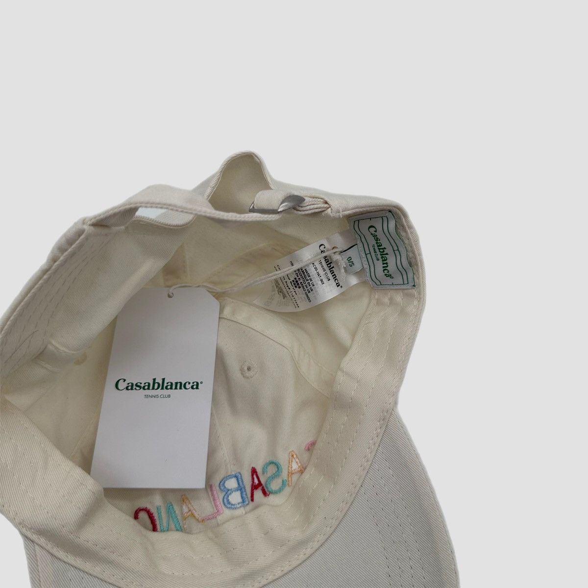 Casablanca Casablanca Arch Logo Cap Size ONE SIZE - 6 Thumbnail