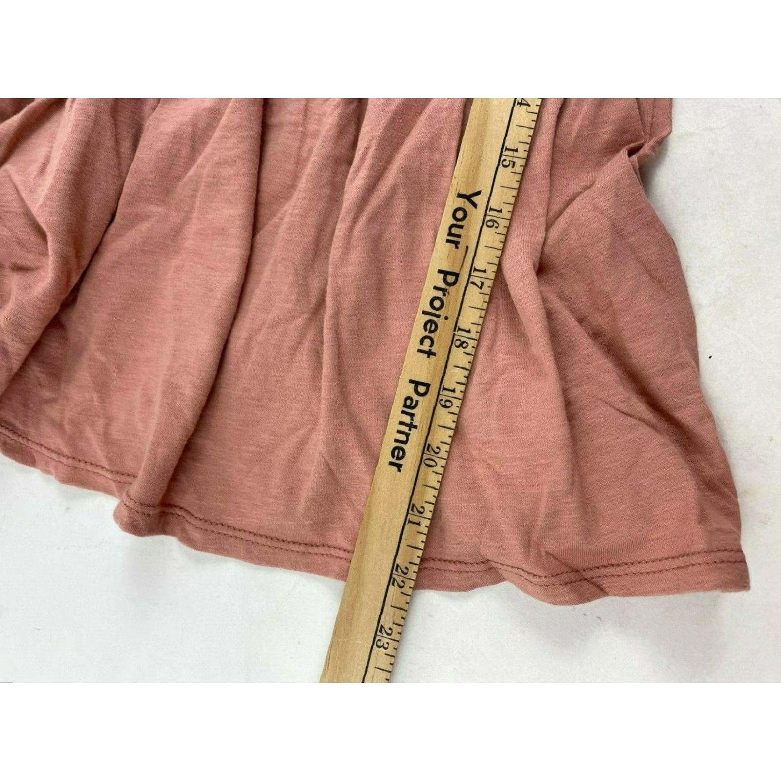 Vintage Derek Heart Peasant Blouse Women's L Rose Pink Embroidered Long Sleeve Tee Size L / US 10 / IT 46 - 4 Thumbnail
