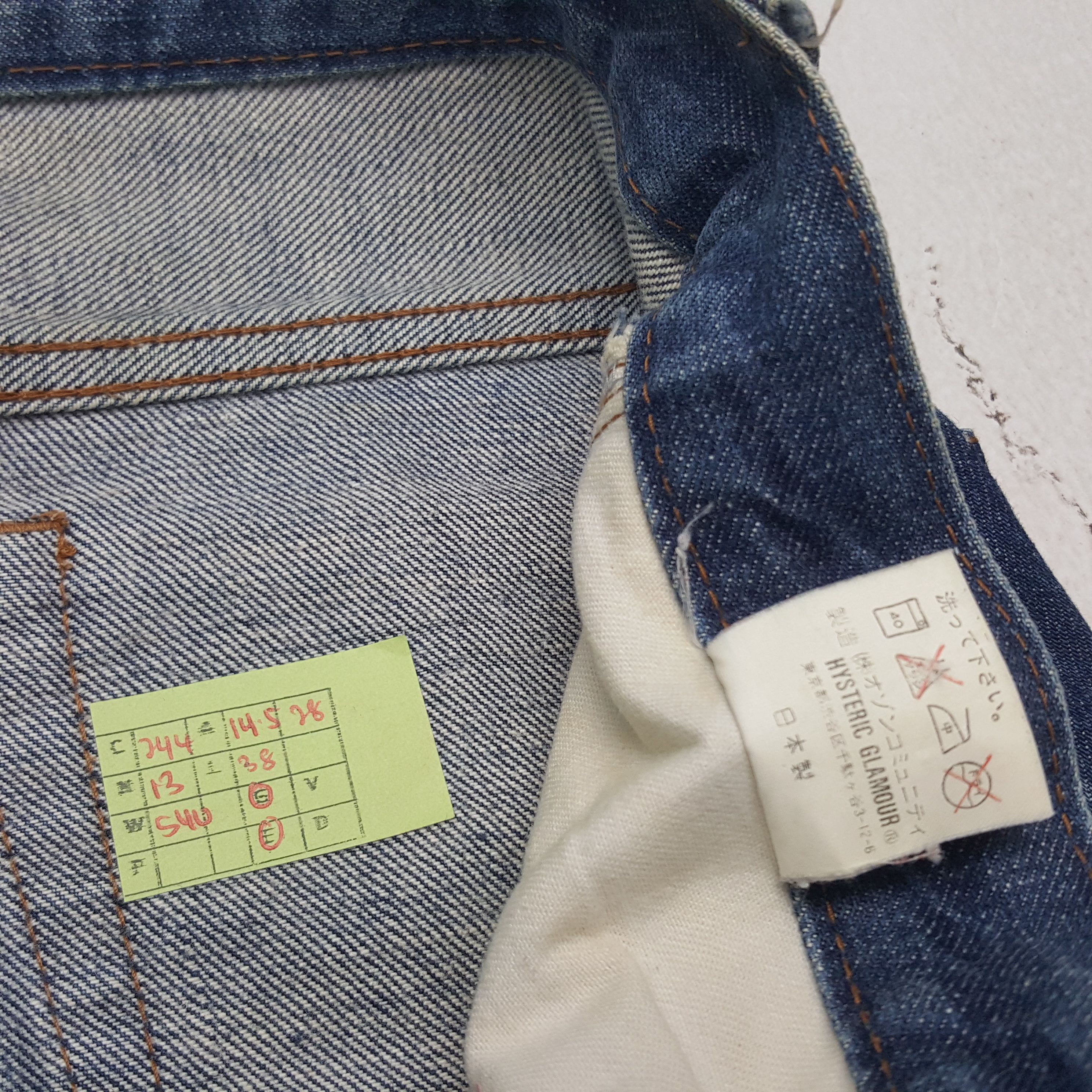 Hysteric Glamour × Japanese Brand × Vintage Vitage Hysteric Glamour Japanese Brand Denim Jeans Size US 29 - 8 Thumbnail