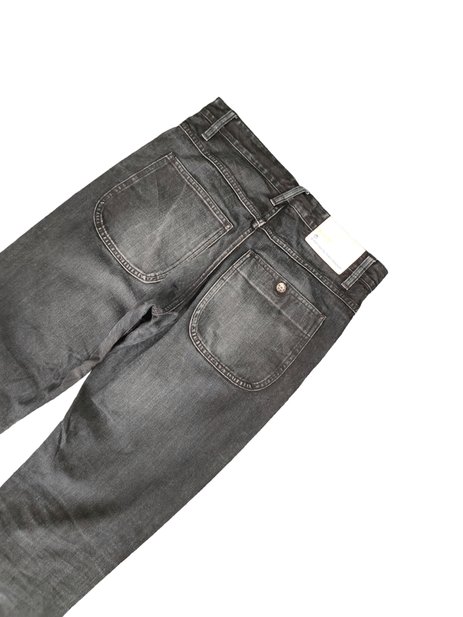 G-Star × Marc Newson G-Star Raw By Marc Newson Hbt Clawmark Selvedge Denim Pants Size US 30 / EU 46 - 5 Thumbnail