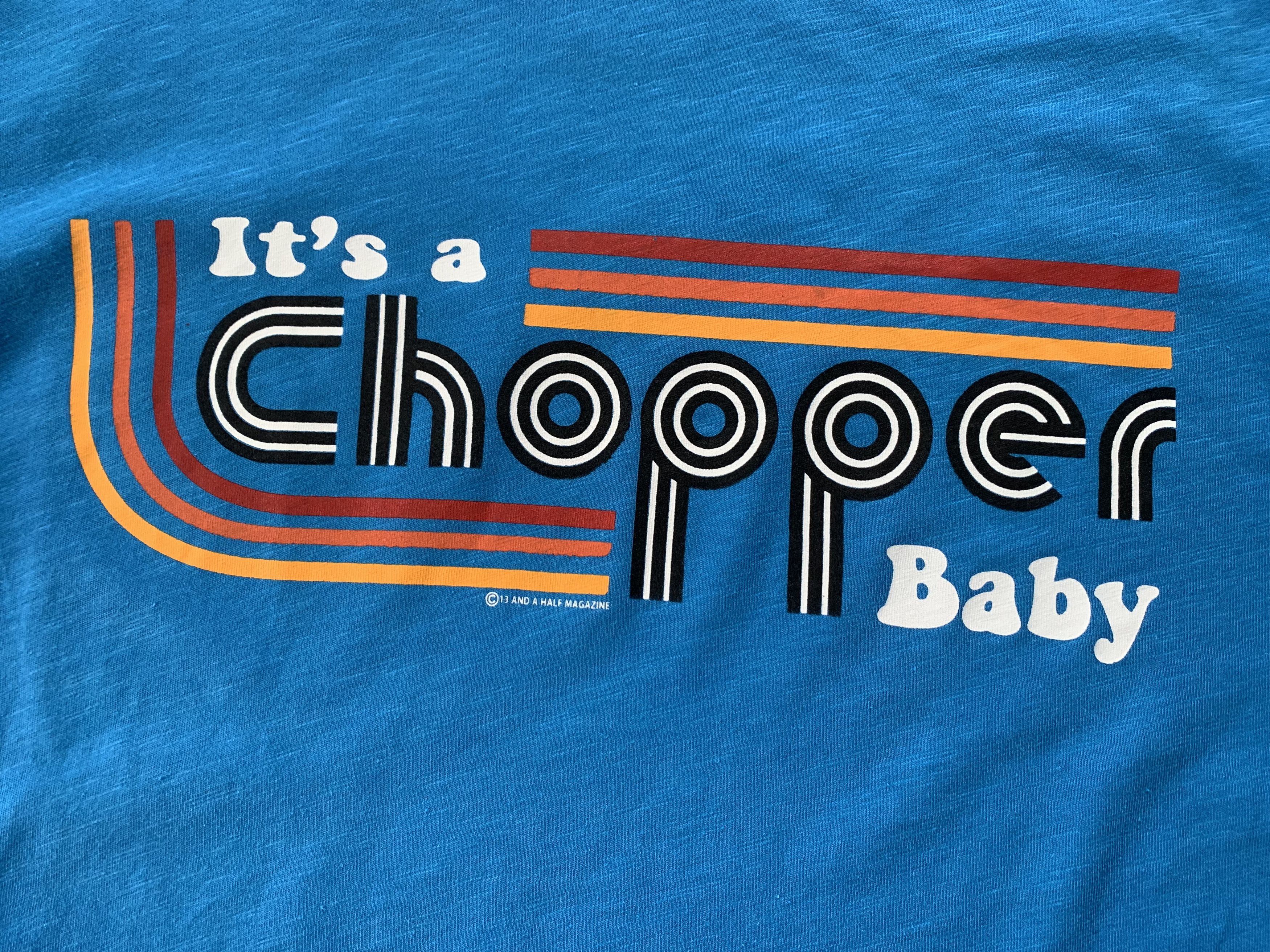 West Coast Choppers Mens 13 1/2 Magazine It’s a Chopper Baby T Shirt Size US L / EU 52-54 / 3 - 5 Thumbnail