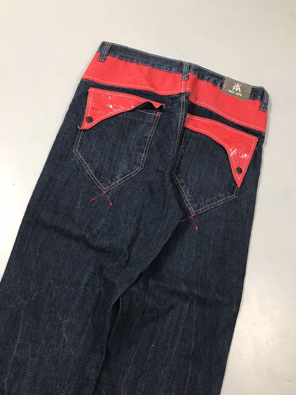 Affliction Rare vintage redape baggy fit denim Size US 38 / EU 54 - 5 Thumbnail