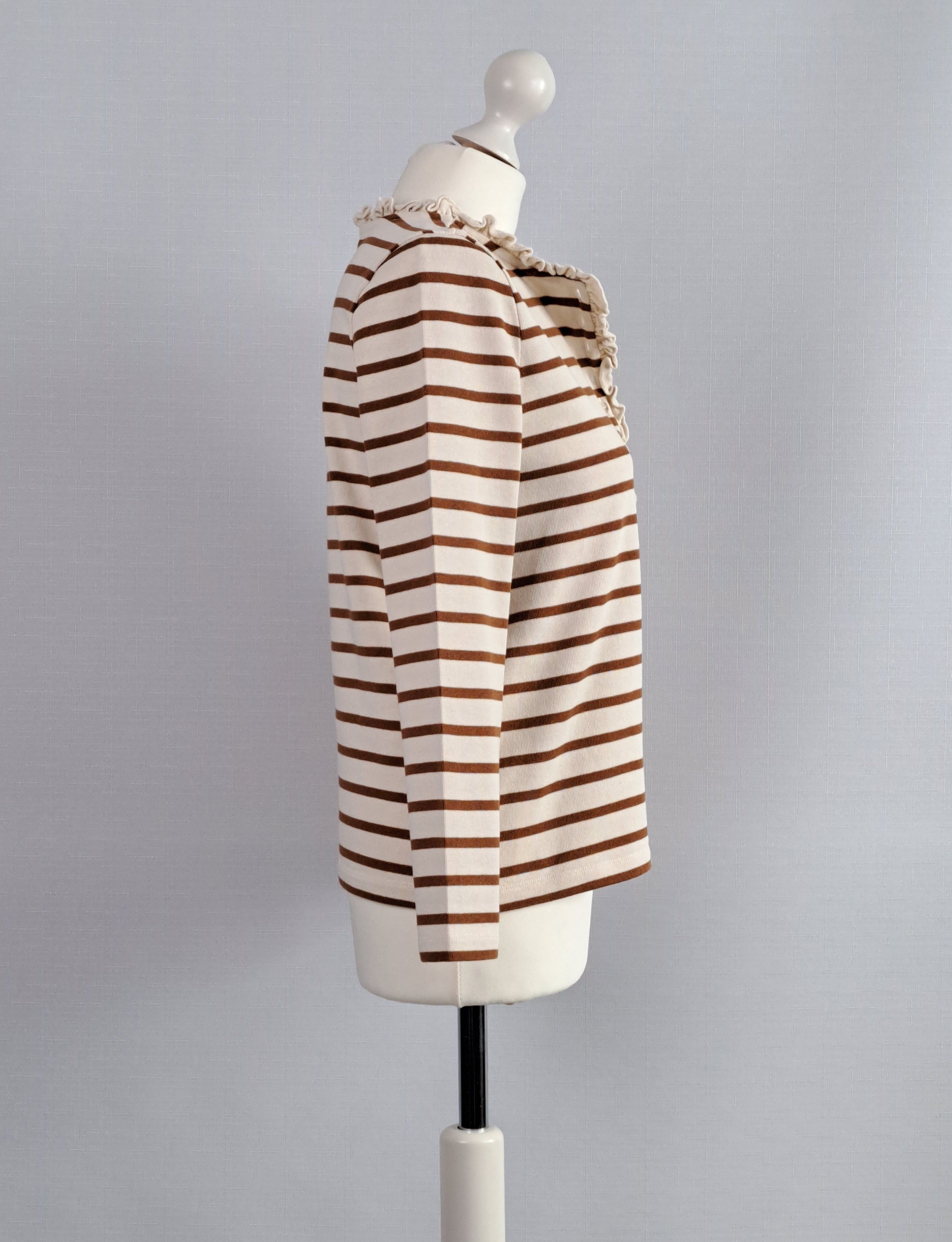 Sezane SEZANE Gael Mariniere cotton shirt. Size XS Size XS / US 0-2 / IT 36-38 - 4 Thumbnail