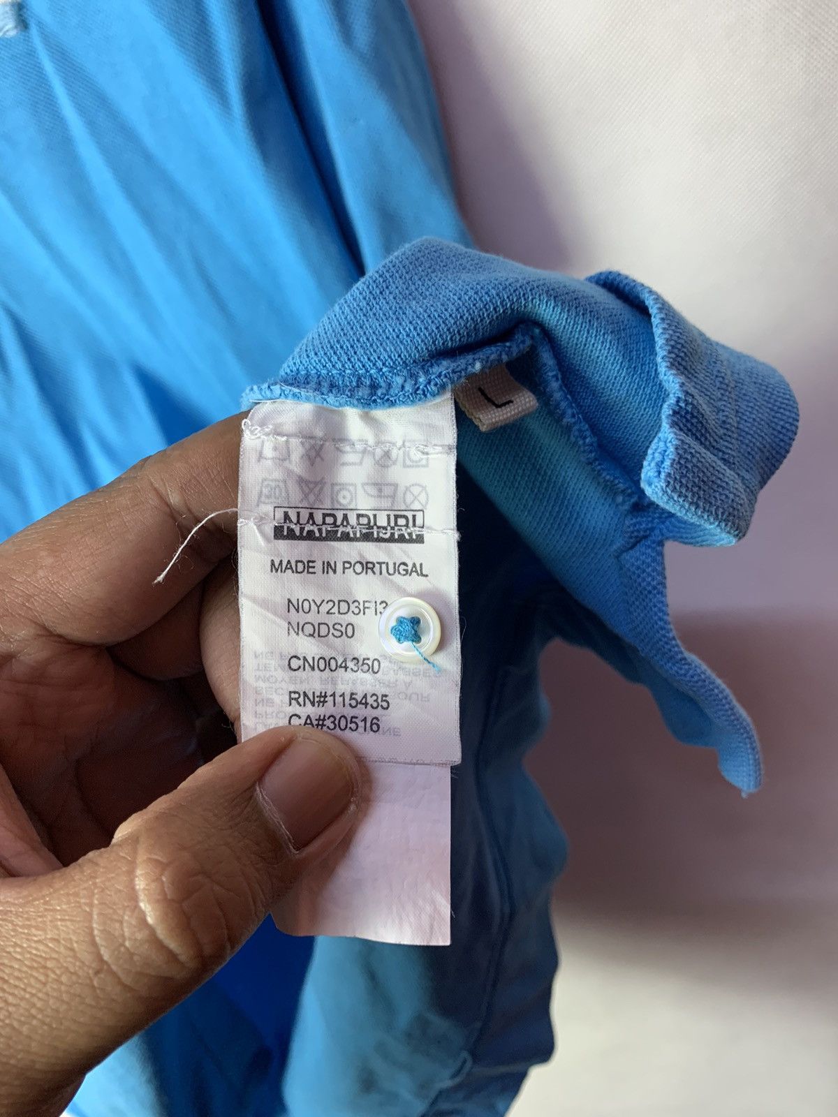 Napapijri 🔥Vintage Napapijri Flag Polo Tee Casual Hooligan Size US L / EU 52-54 / 3 - 6 Thumbnail