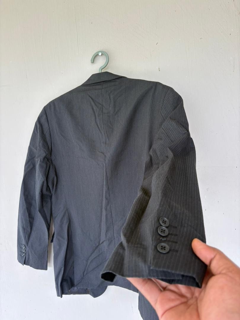 Yohji Yamamoto Vtg Yohji Yamamoto A.a.r Blazer Coat Stripe Design Size US M / EU 48-50 / 2 - 9 Thumbnail