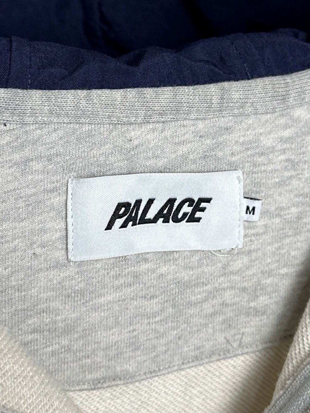 Palace Palace Twill 1/4 Hood Grey Marl Hoodie SS19 Size US M / EU 48-50 / 2 - 8 Thumbnail