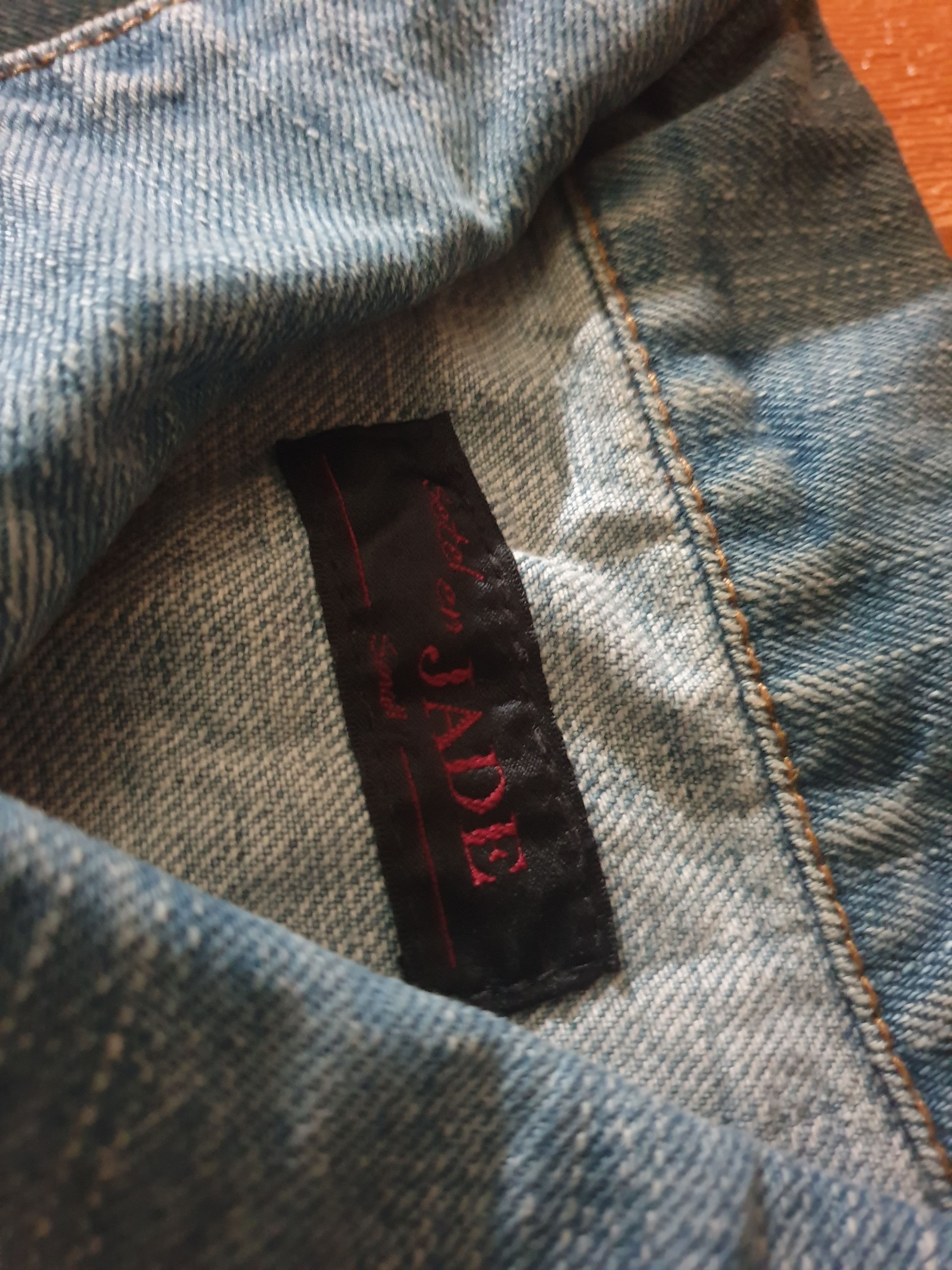 Japanese Brand 💥Jade skull Japanese brand denim jacket Size US XS / EU 42 / 0 - 2 Thumbnail