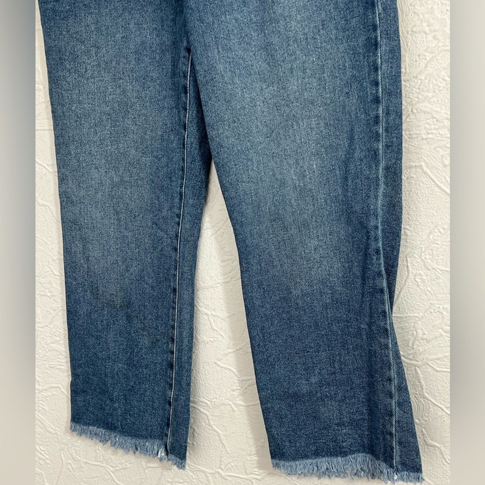 Other Rewash Women's Size 15/24 Blue Denim High Rise Crop Jeans Size 30" / US 8 / IT 44 - 3 Thumbnail