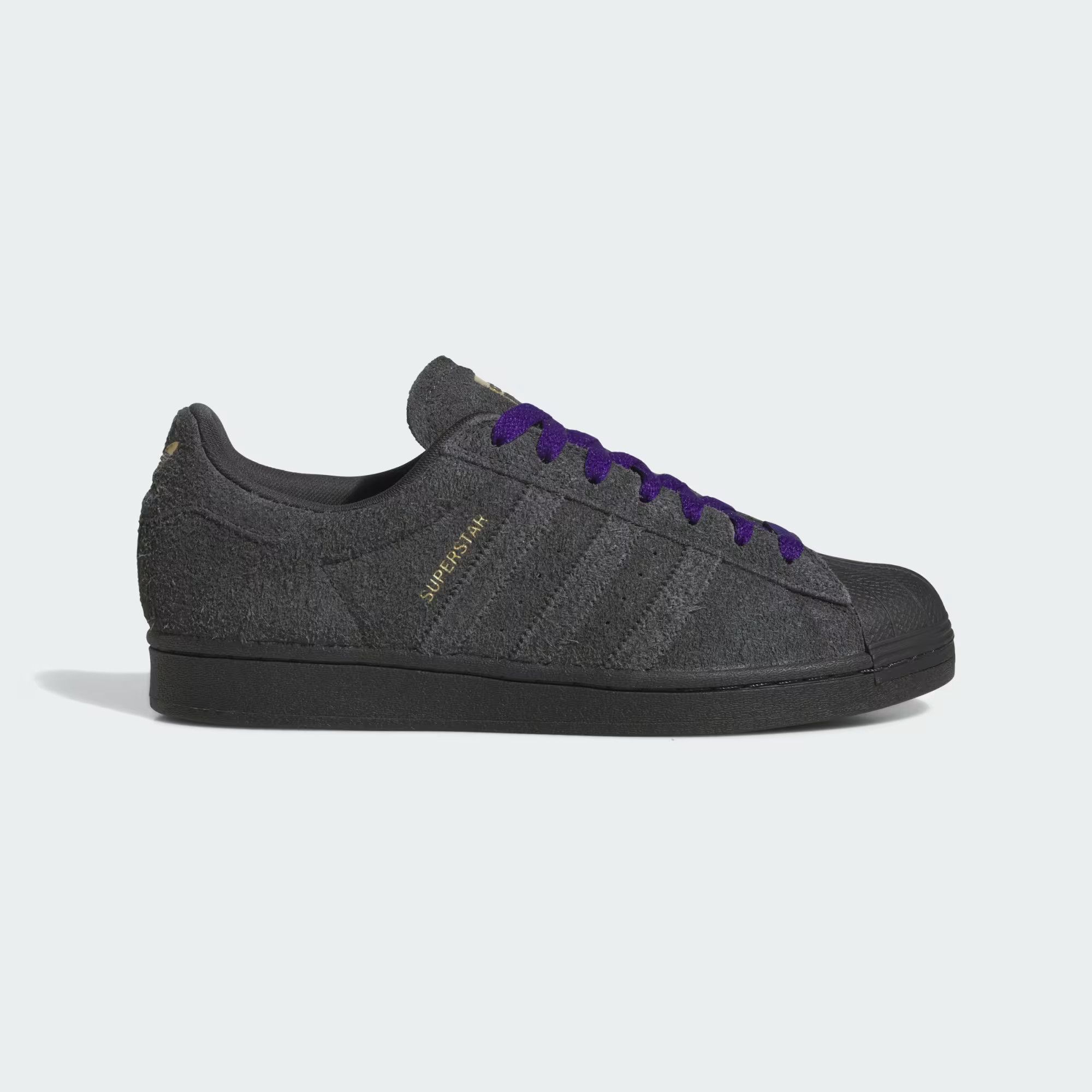 Adidas o1mle0426 Superstar Low-Top Sneakers in Gray/Purple Size US 9.5 / EU 42-43 - 1 Thumbnail