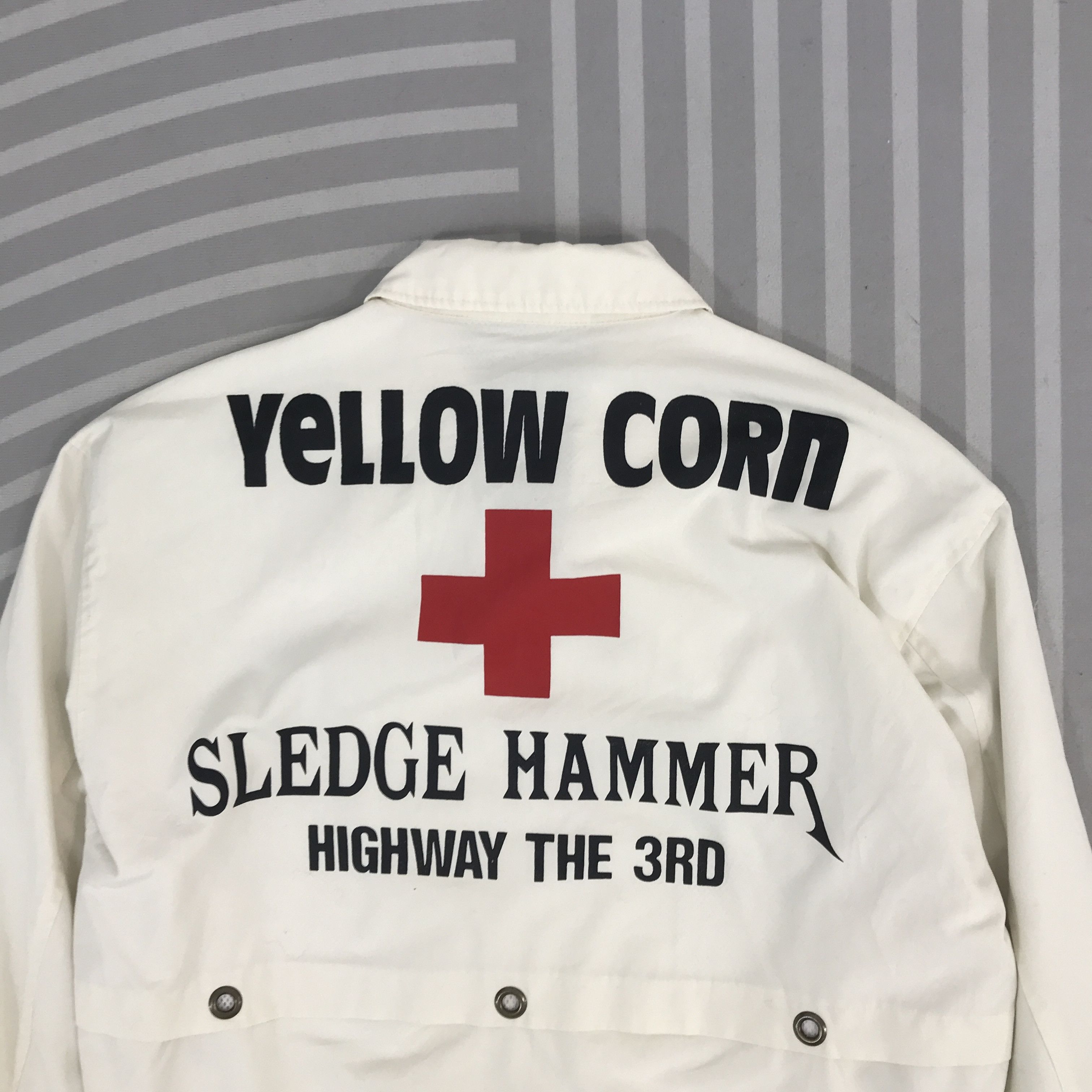 Vintage × YELLOW CORN Vintage Yellow Corn x Highway Magician Racing Jacket Size US L / EU 52-54 / 3 - 4 Thumbnail