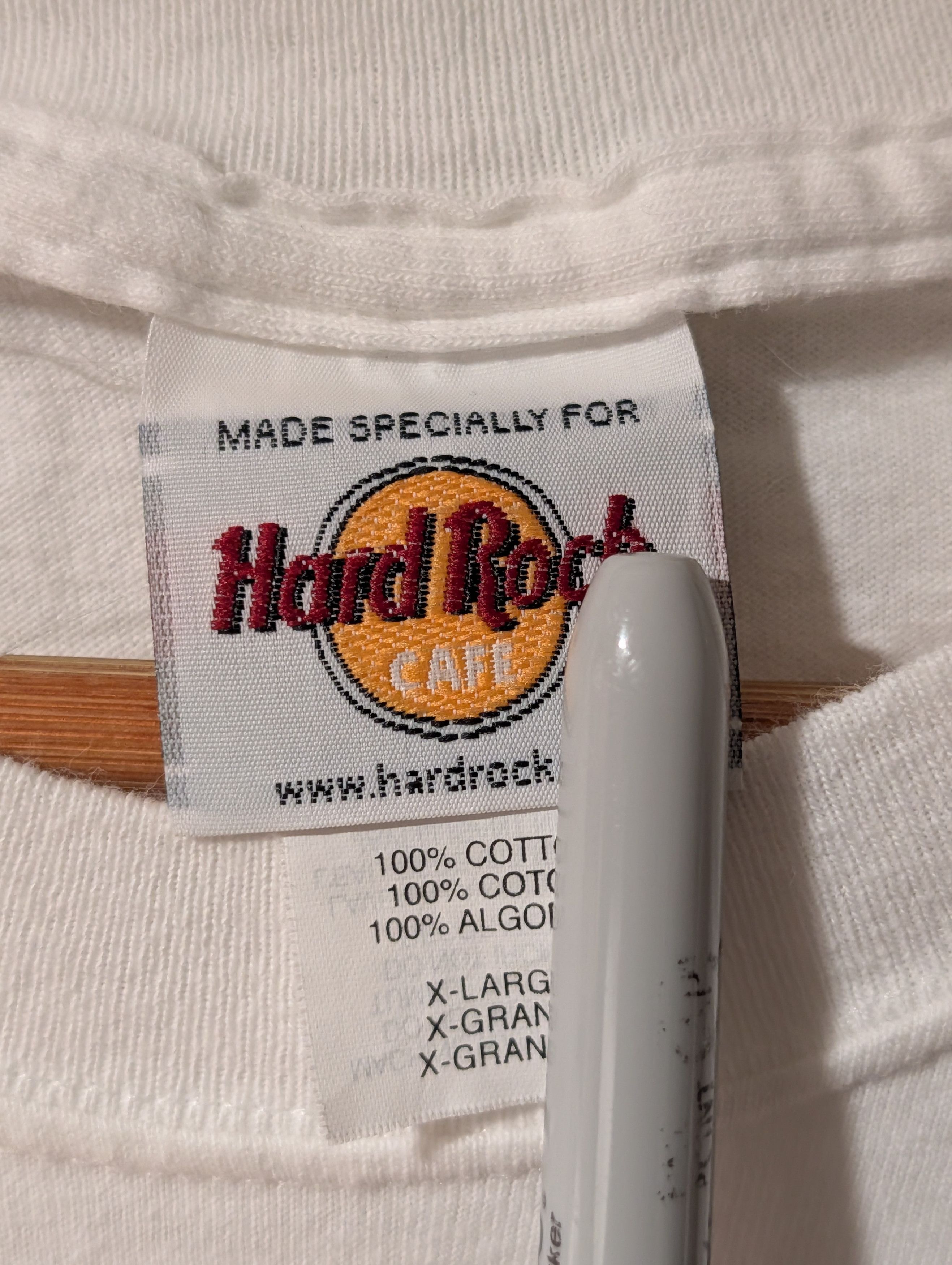 Hard Rock Cafe Vintage 90s Hard Rock Cafe Baltimore Crabs Animal T-Shirt Size US XL / EU 56 / 4 - 5 Thumbnail