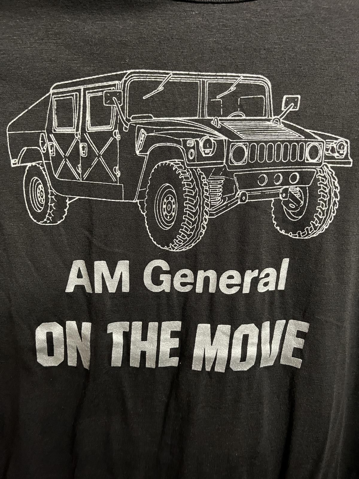 Designer VTG Hummer Tee - AM General On the Move Humvee T-shirt - XL Size US XL / EU 56 / 4 - 4 Thumbnail
