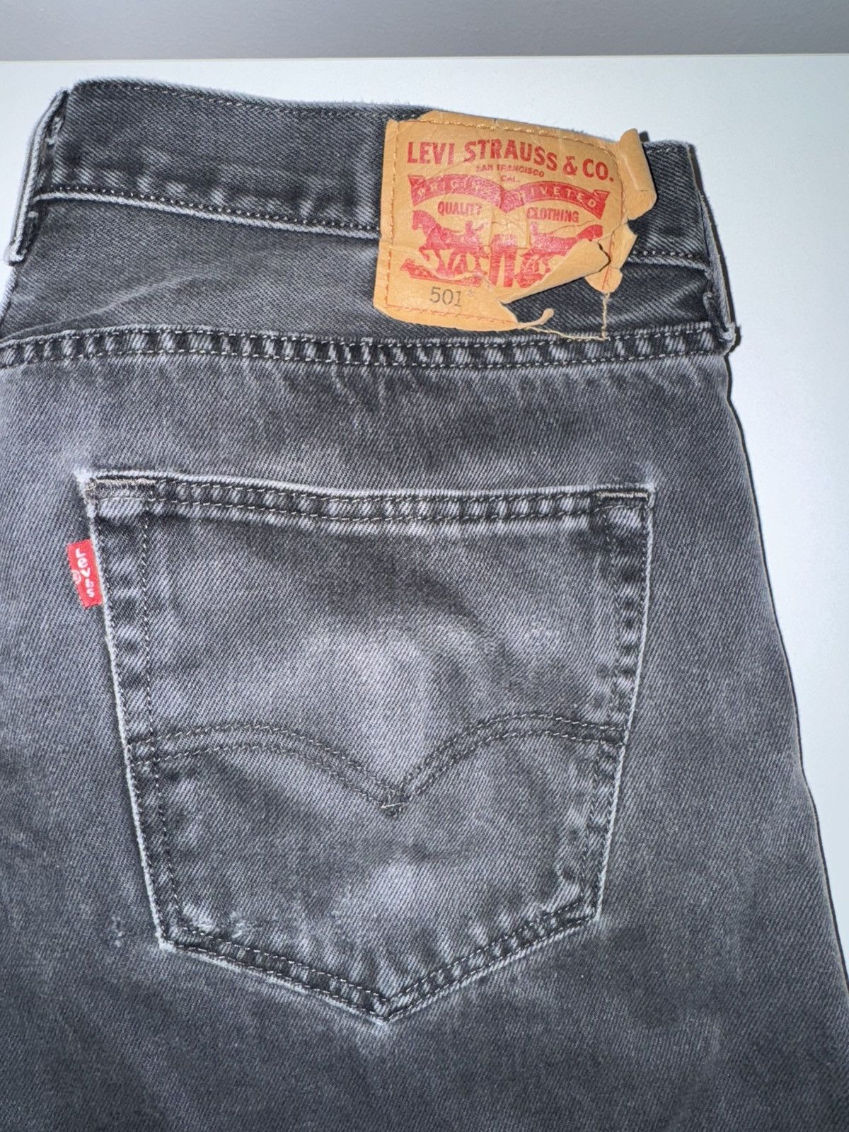 Levi's Vintage Levis 501 Denim jeans pants Size US 36 / EU 52 - 5 Thumbnail
