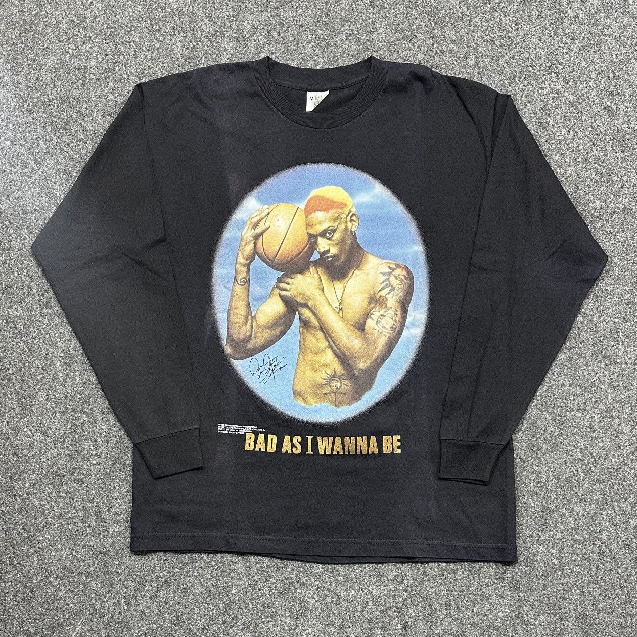 Other 1996 DENNIS RODMAN VINTAGE RARE LONGSLEEVE Size US XL / EU 56 / 4 - 1 Thumbnail